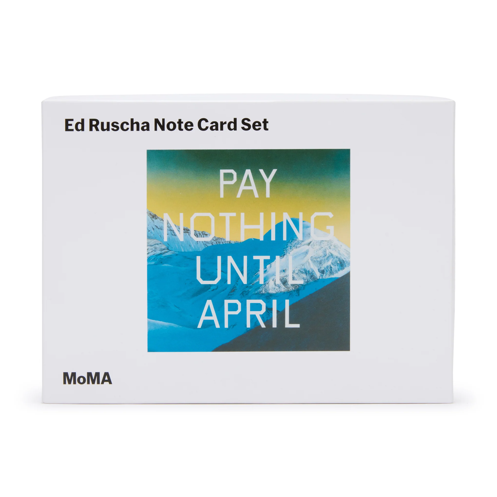 Ed Ruscha Note Cards - Set of 8 - Image 5