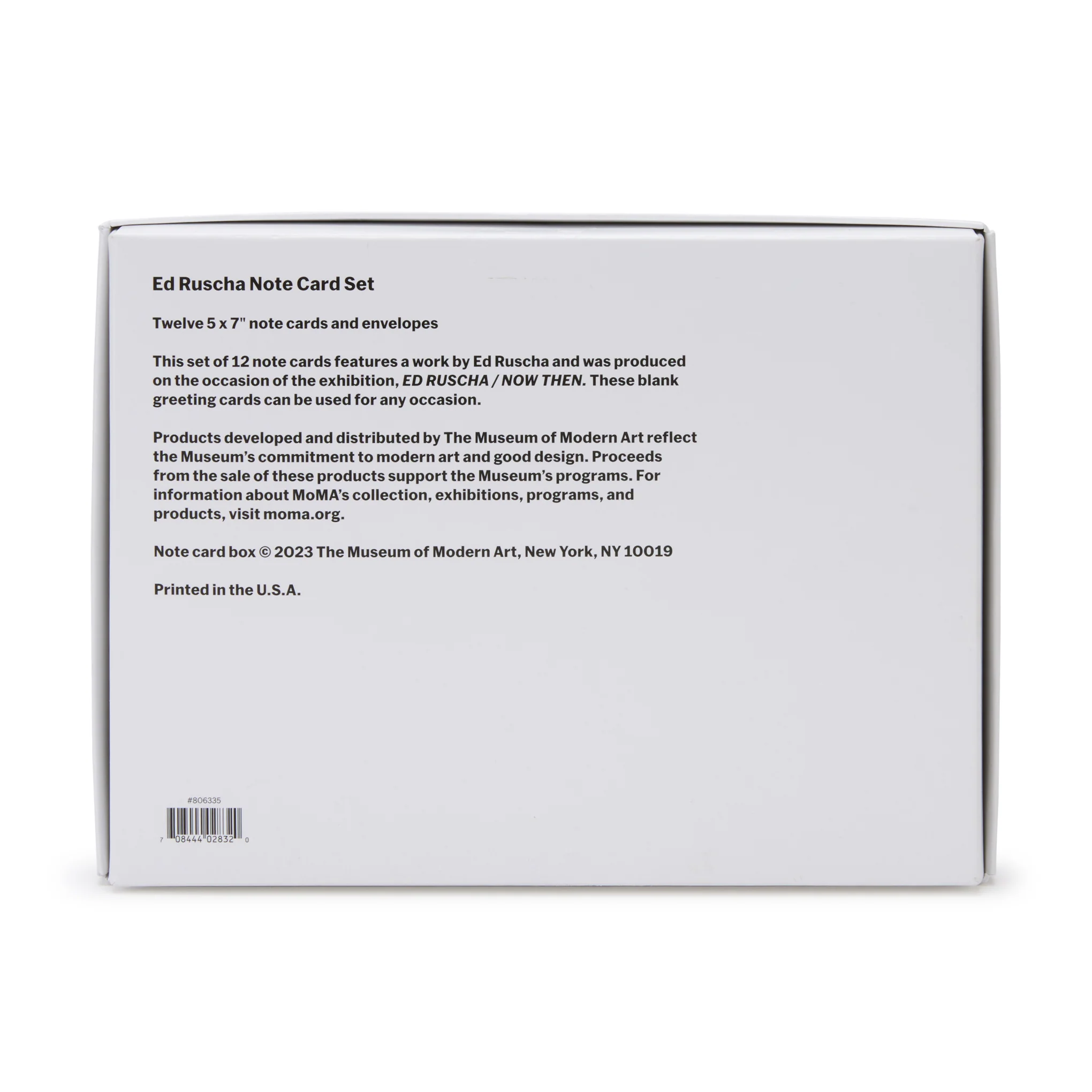 Ed Ruscha Note Cards - Set of 8 - Image 6