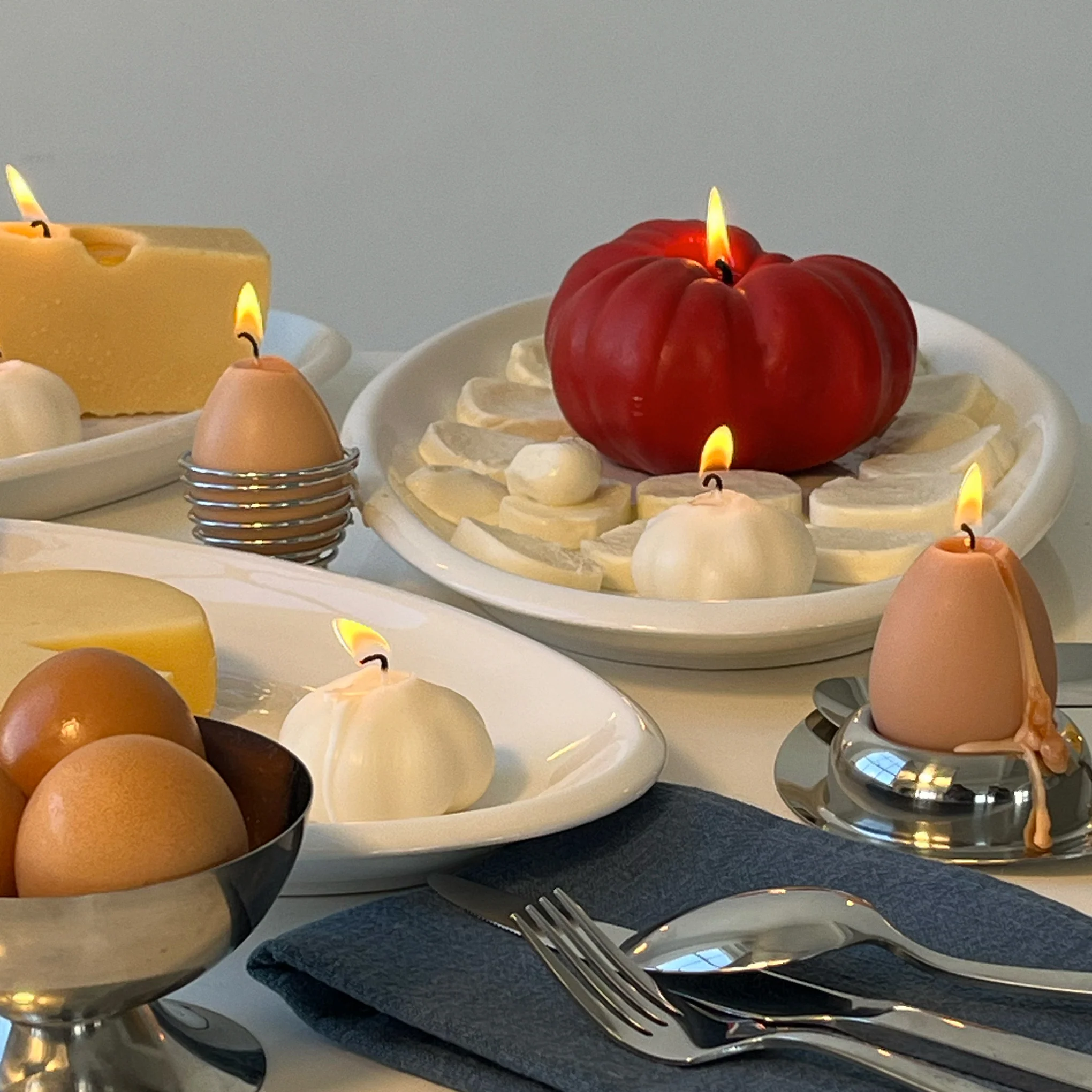 Eggs in a Carton Scented Candles - Set of 6 - Image 4
