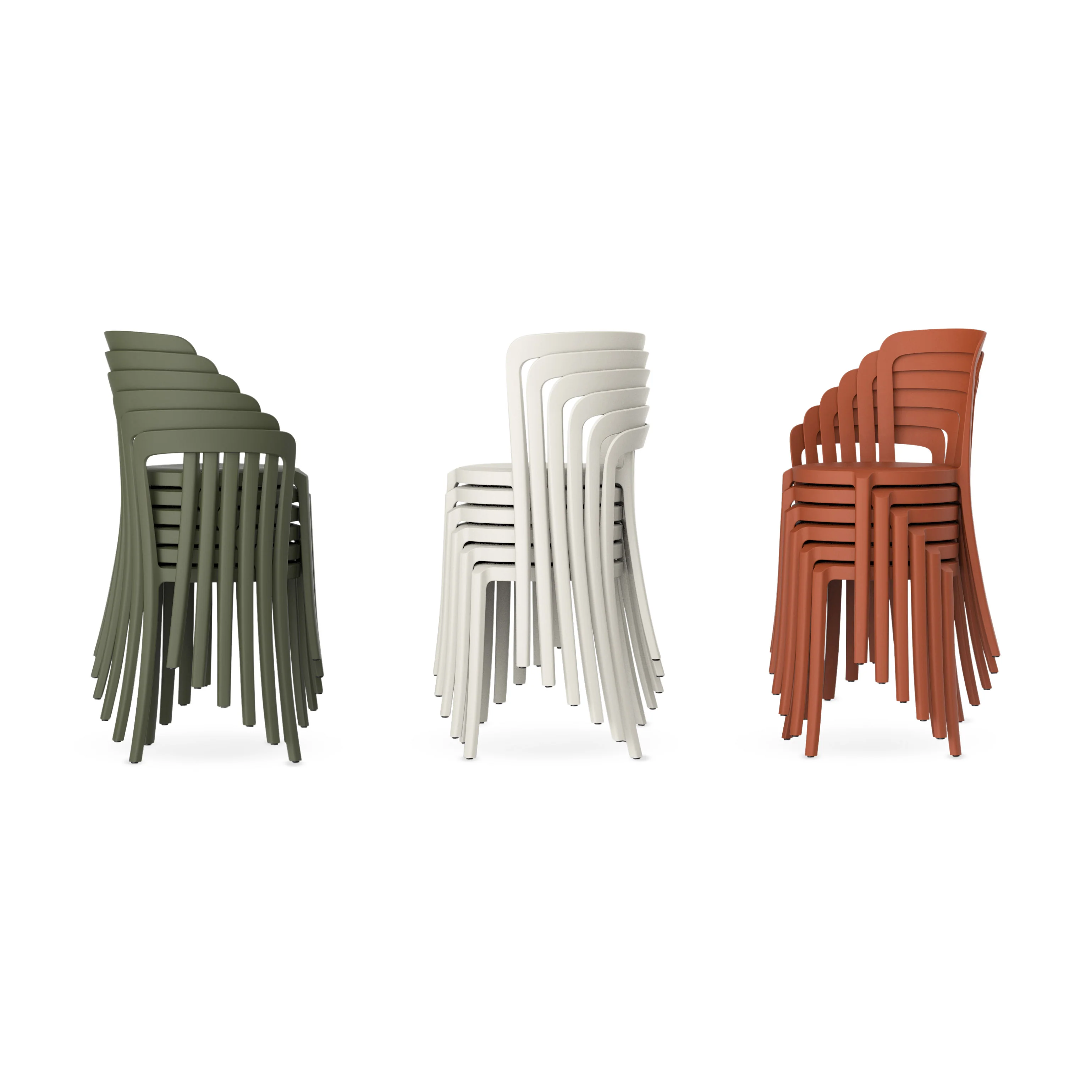 Emeco On & On Recycled Stackable Chair - Atlantic Dark Blue - Image 16