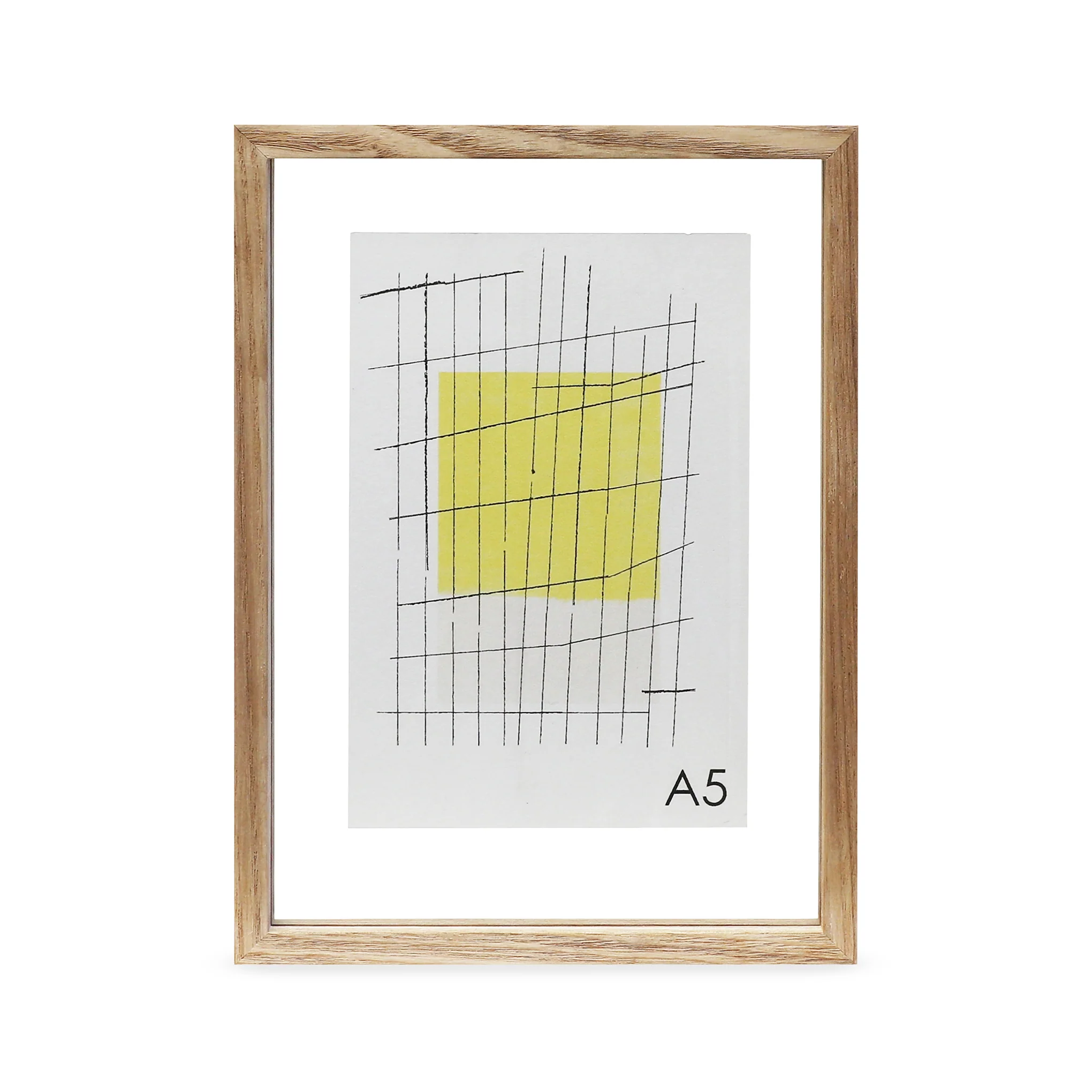 Floating Wood Picture Frame - 6 x 8 (A5)