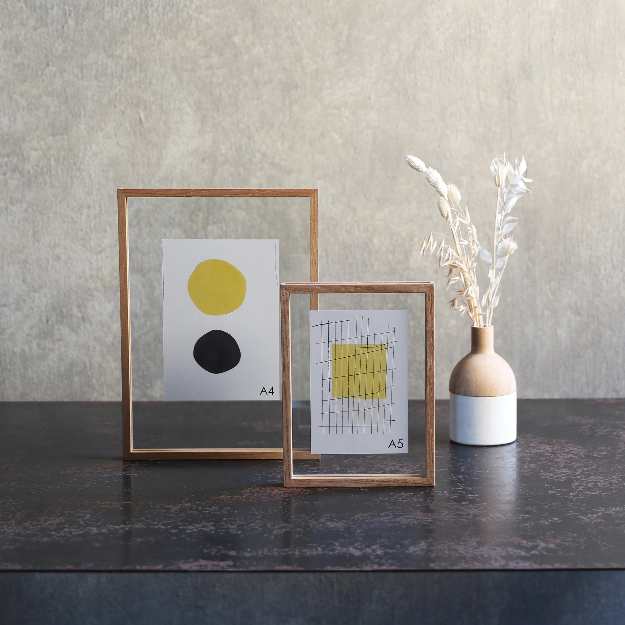 Floating Wood Picture Frame - 6 x 8 (A5) - Image 6