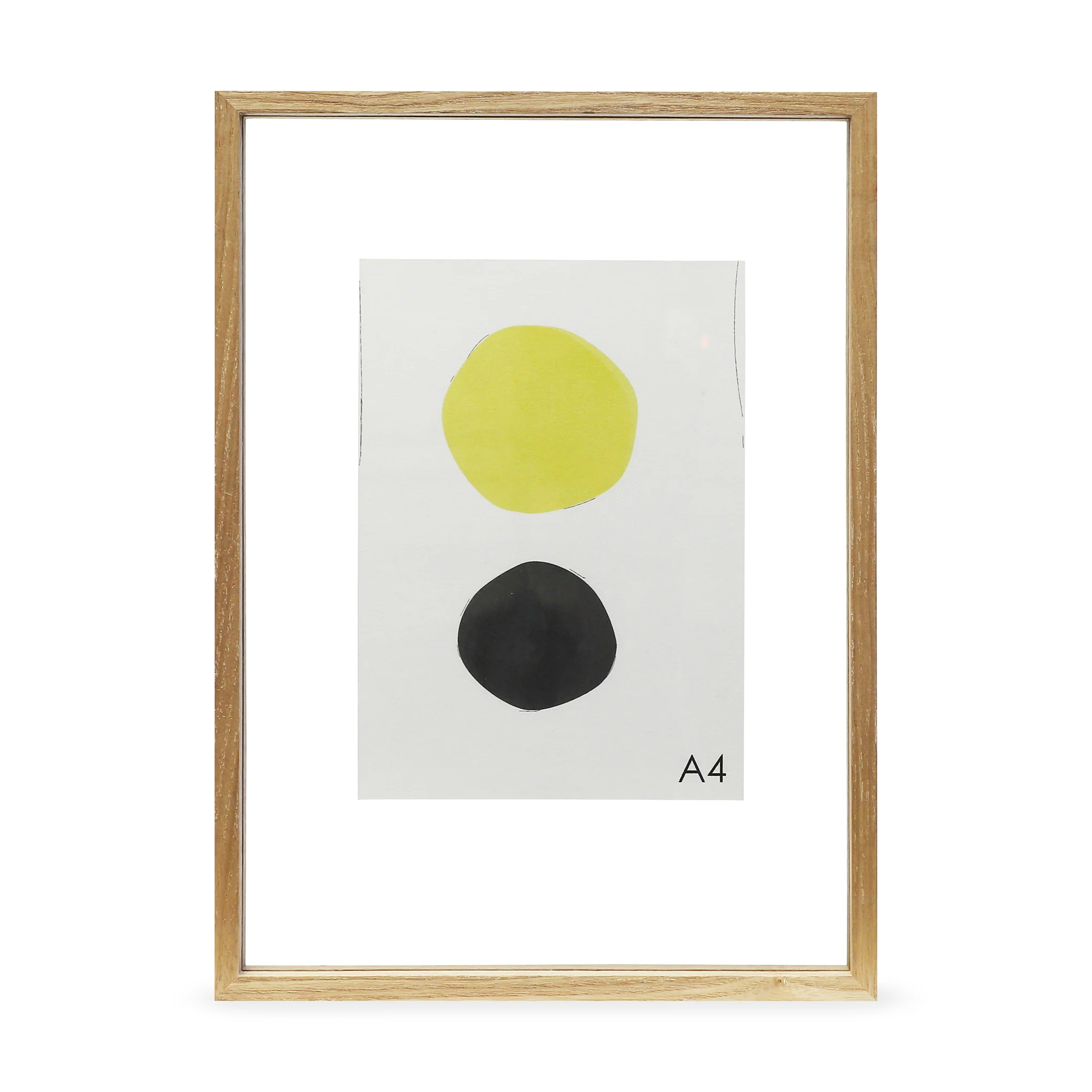 Floating Wood Picture Frame - 8 x 11 (A4)