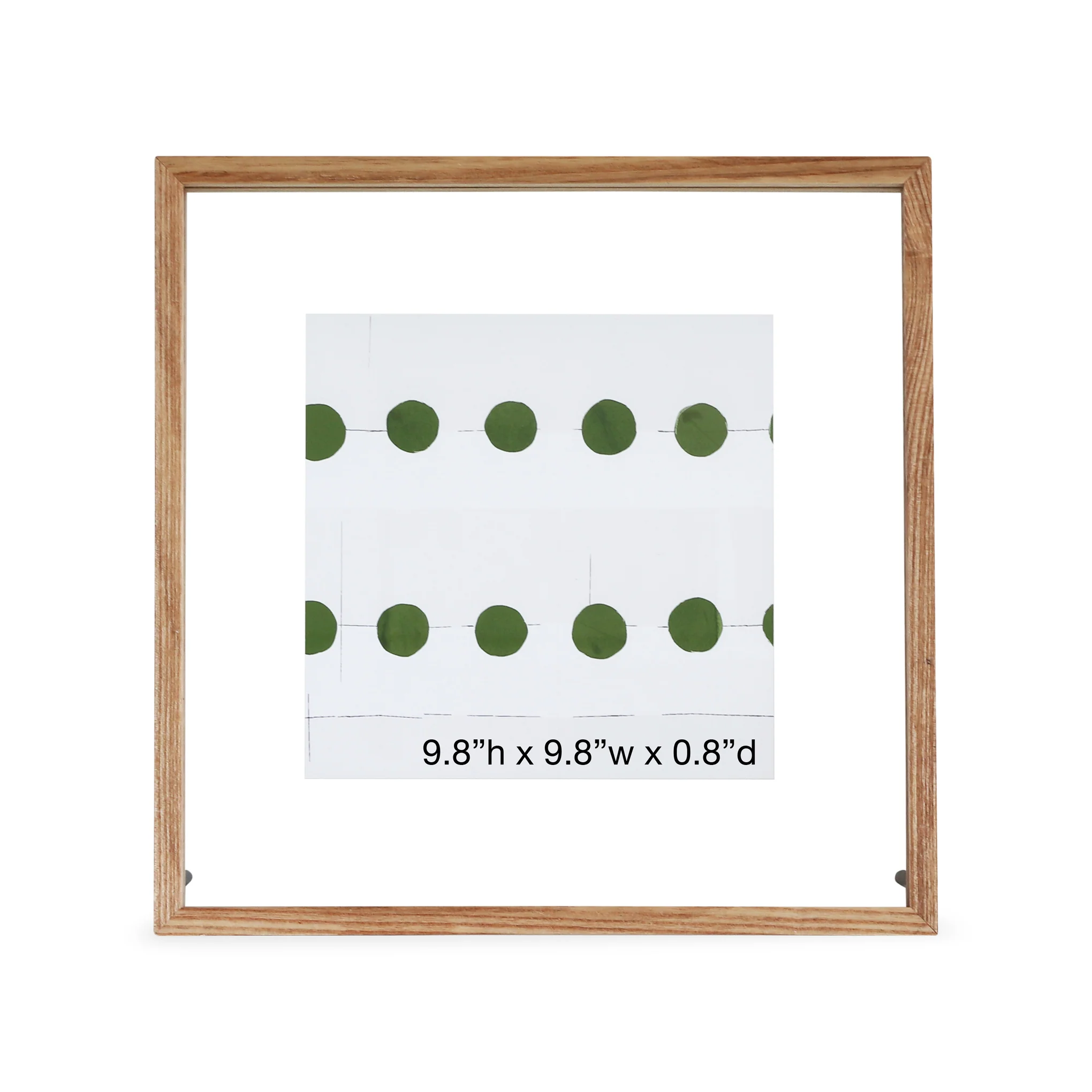 Floating Wood Picture Frame - Square