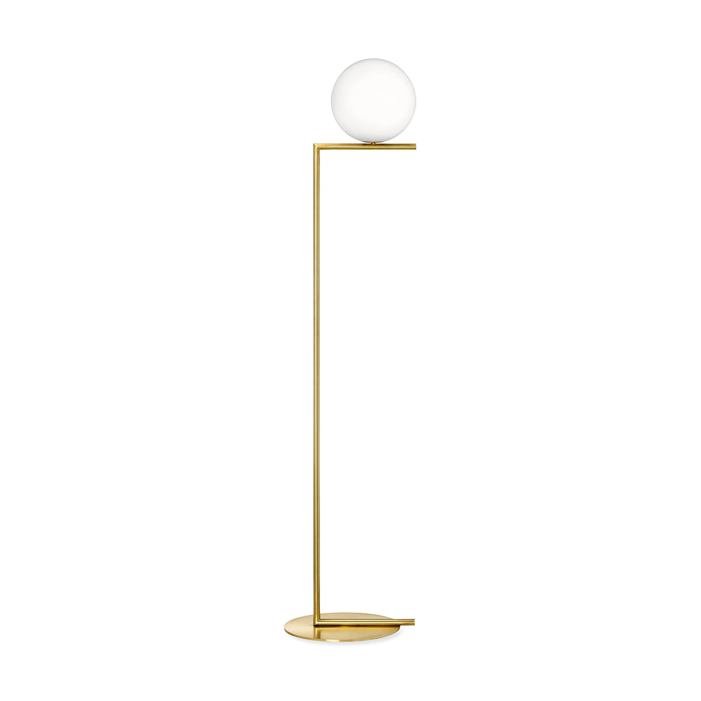 Flos IC F1 Floor Lamp, Brass - Small - Image 2