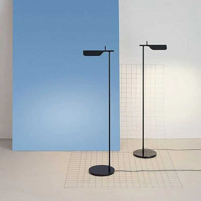 Flos Tab Floor LED Lamp 90° Rotatable Head - Black - Image 4