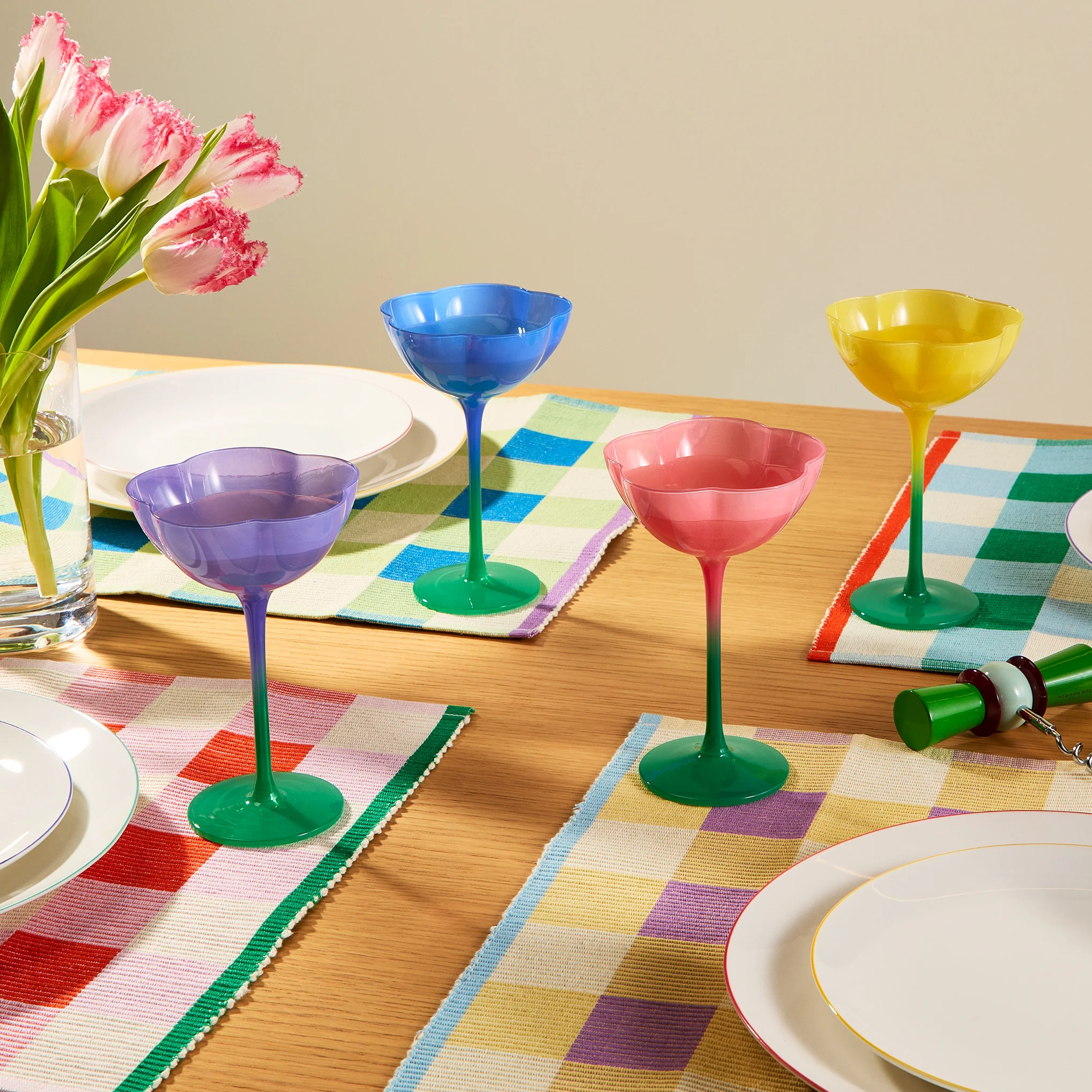 Flower Stemware - Set of 4 - Image 2