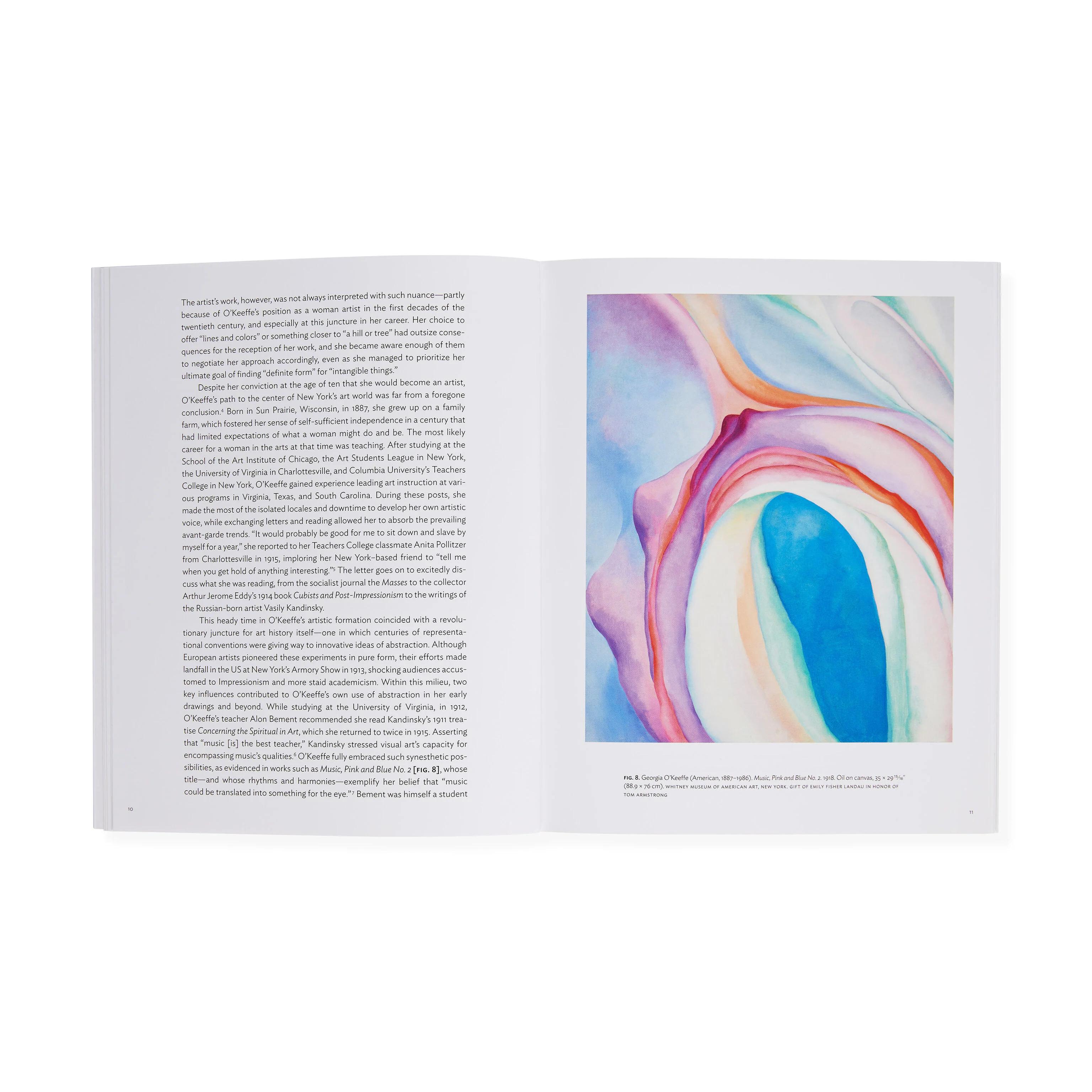 Georgia O’Keeffe: Abstraction Blue - MoMA One on One Series - Paperback - Image 6