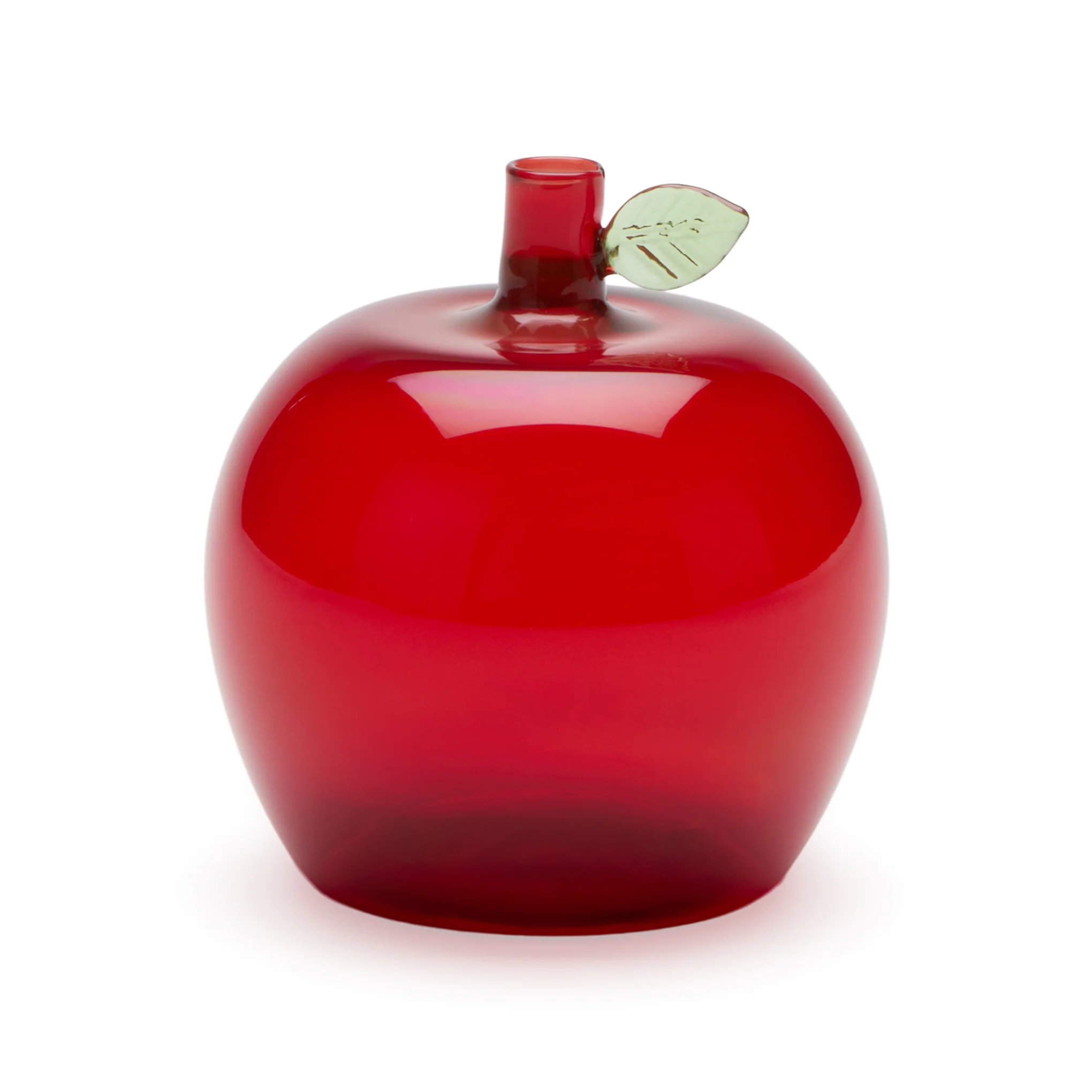 Glass Fruit Bud Vase - Red - Image 3