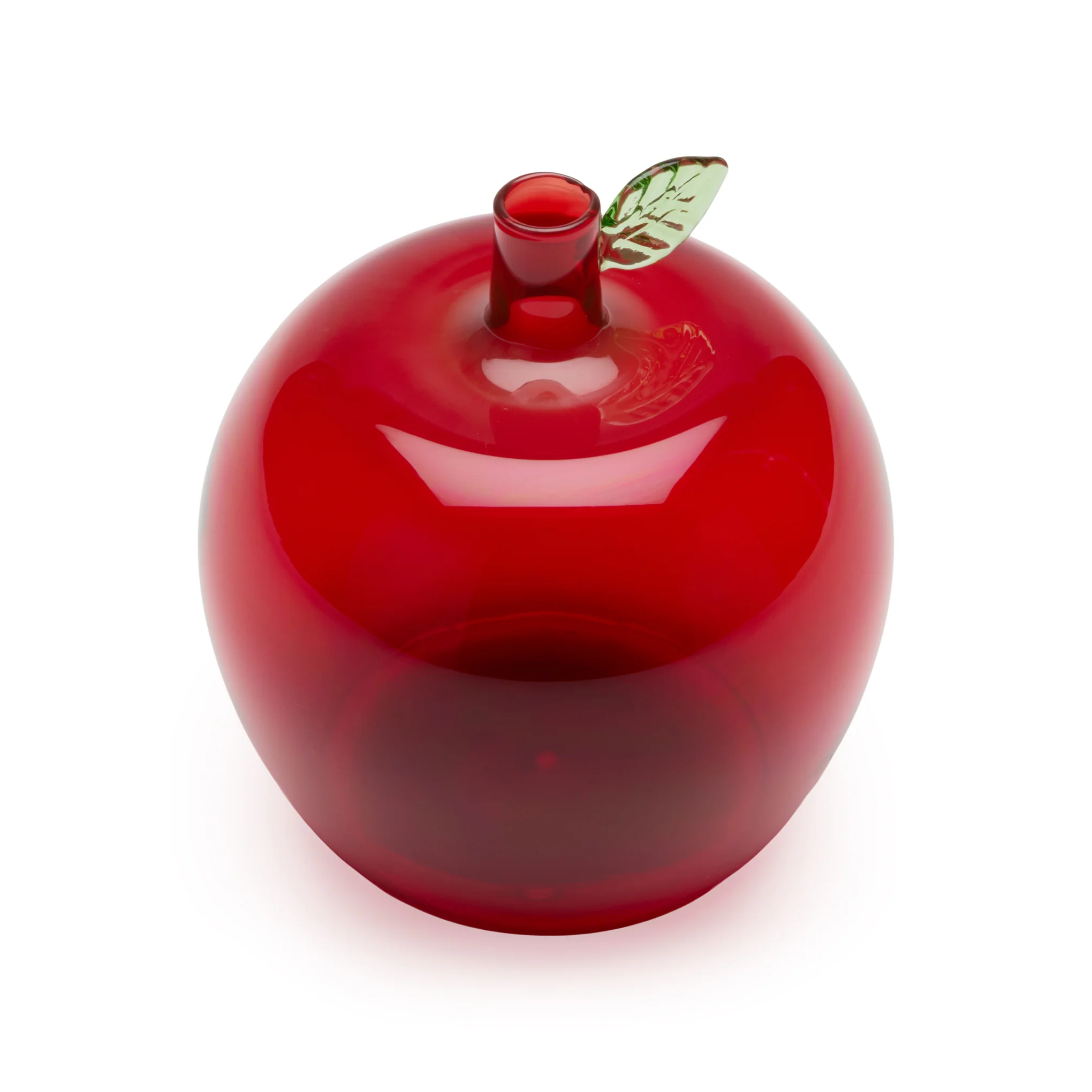 Glass Fruit Bud Vase - Red - Image 4