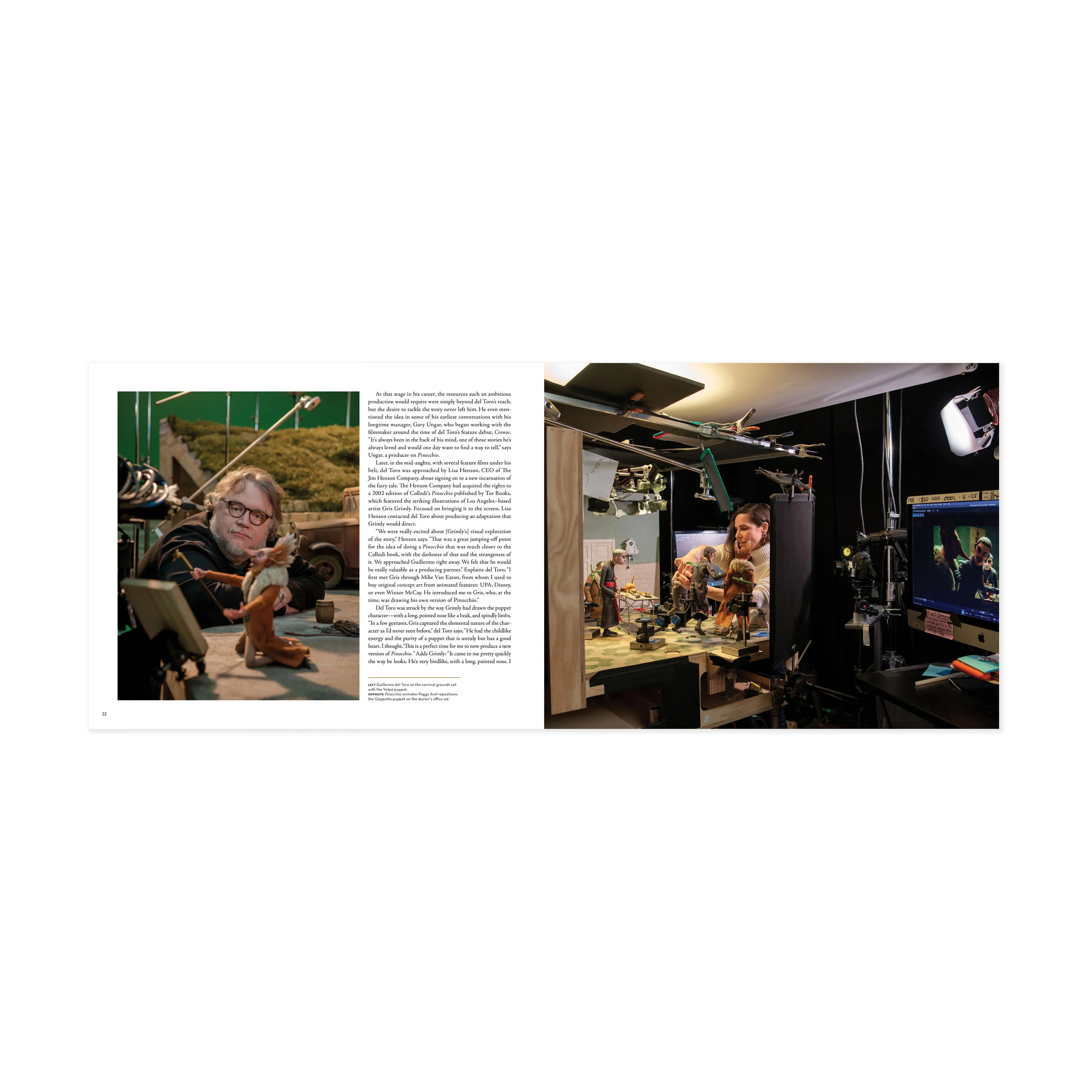 Guillermo del Toro's Pinocchio: A Timeless Tale Told Anew - Hardcover - Image 3