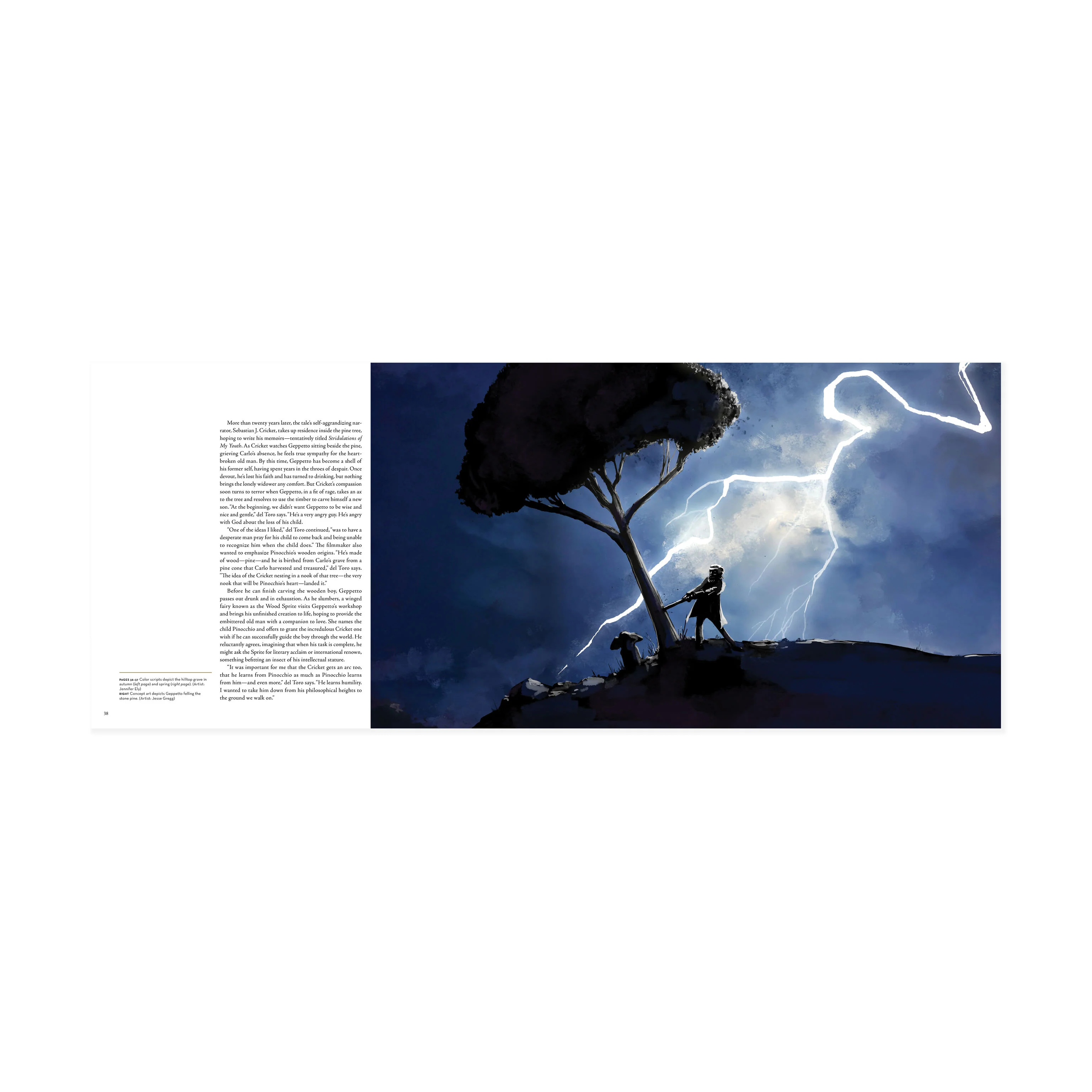 Guillermo del Toro's Pinocchio: A Timeless Tale Told Anew - Hardcover - Image 4