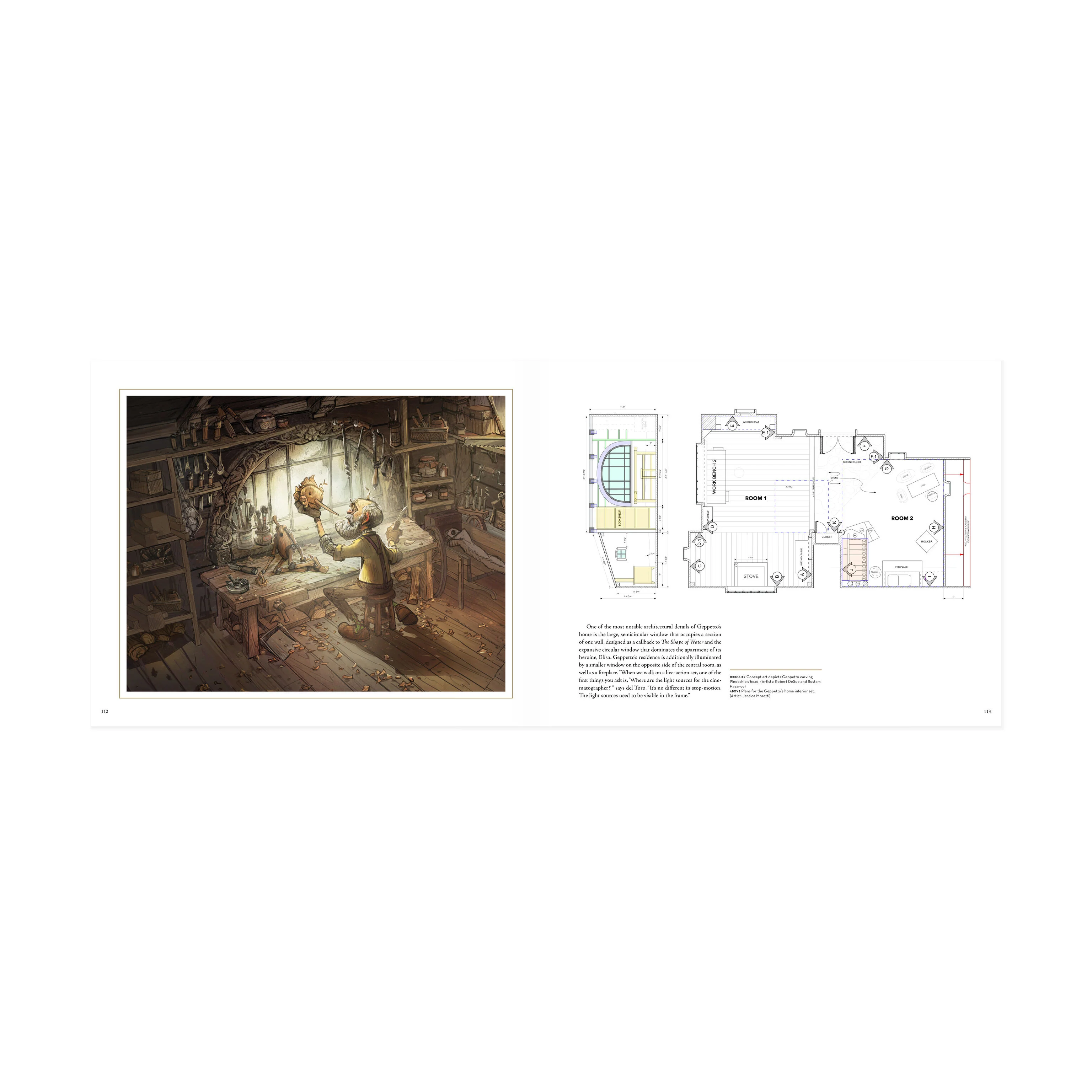 Guillermo del Toro's Pinocchio: A Timeless Tale Told Anew - Hardcover - Image 6