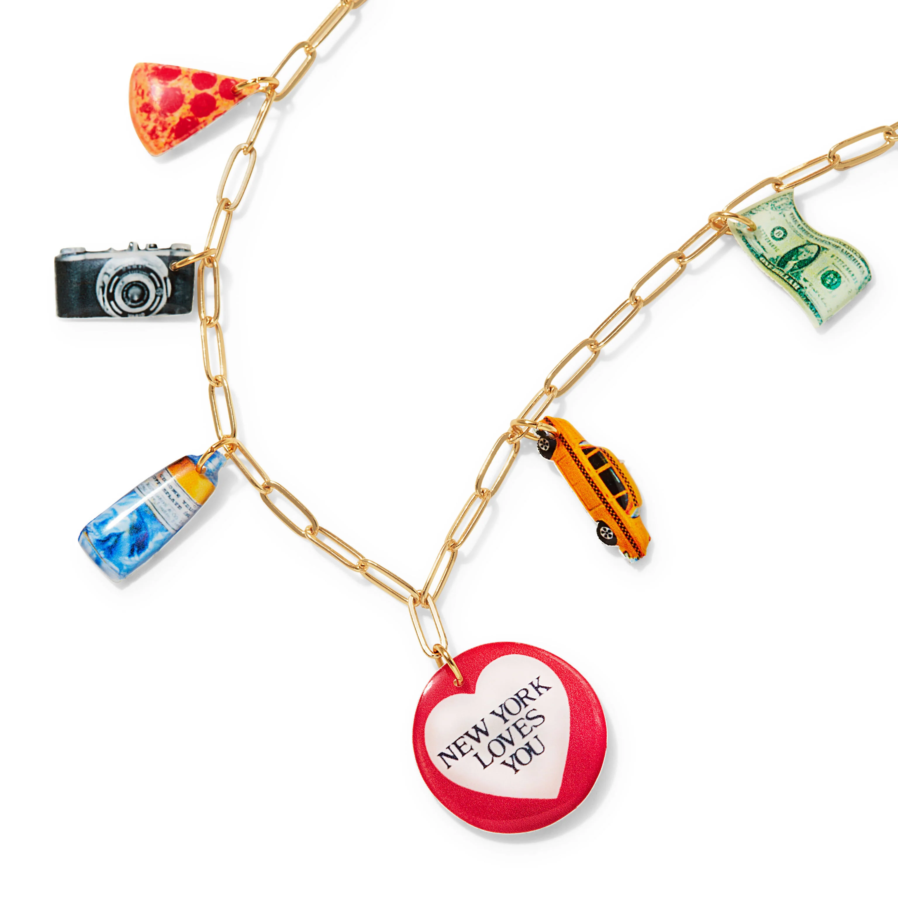 Haricot Vert NYC Charm Necklace - Image 2