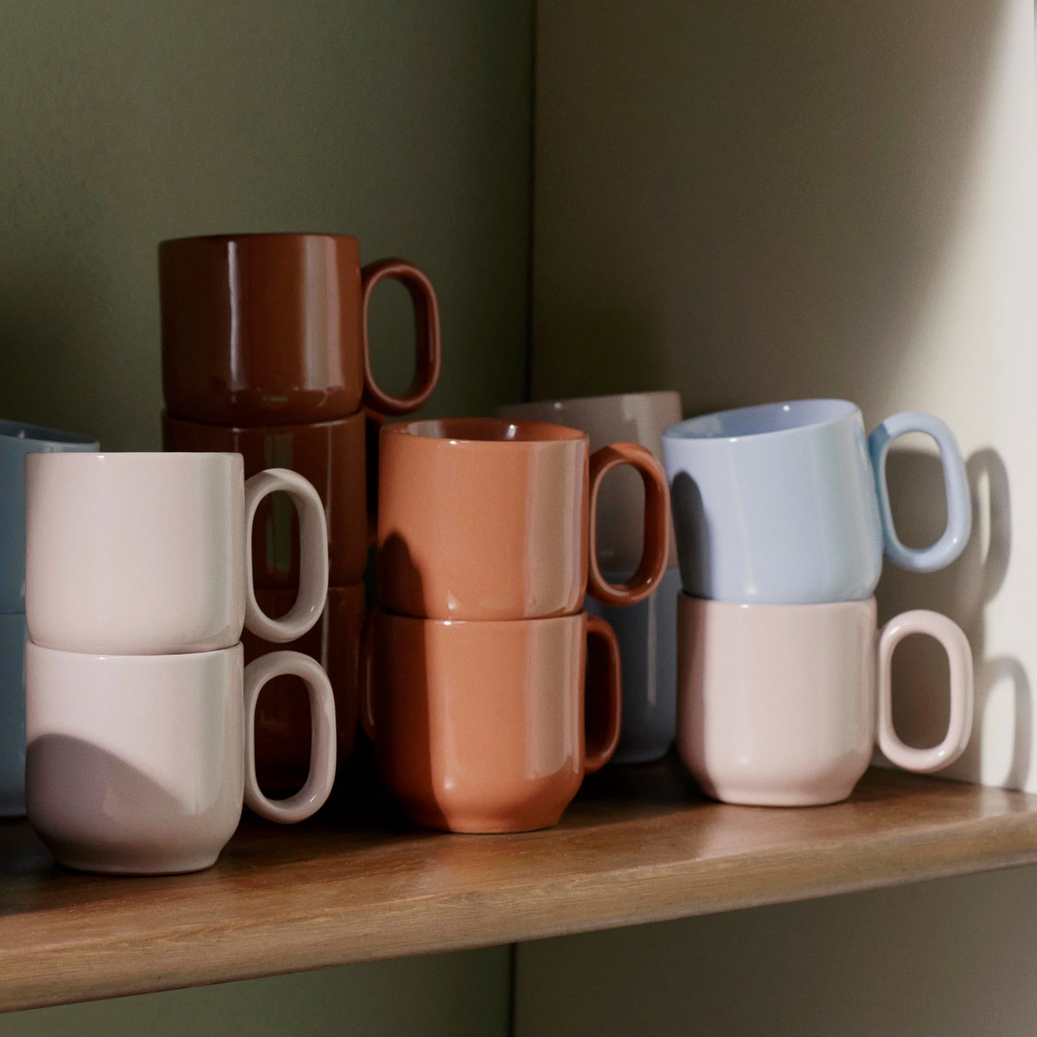 HAY Barro Mug - Set of 2 - Pink - Image 2