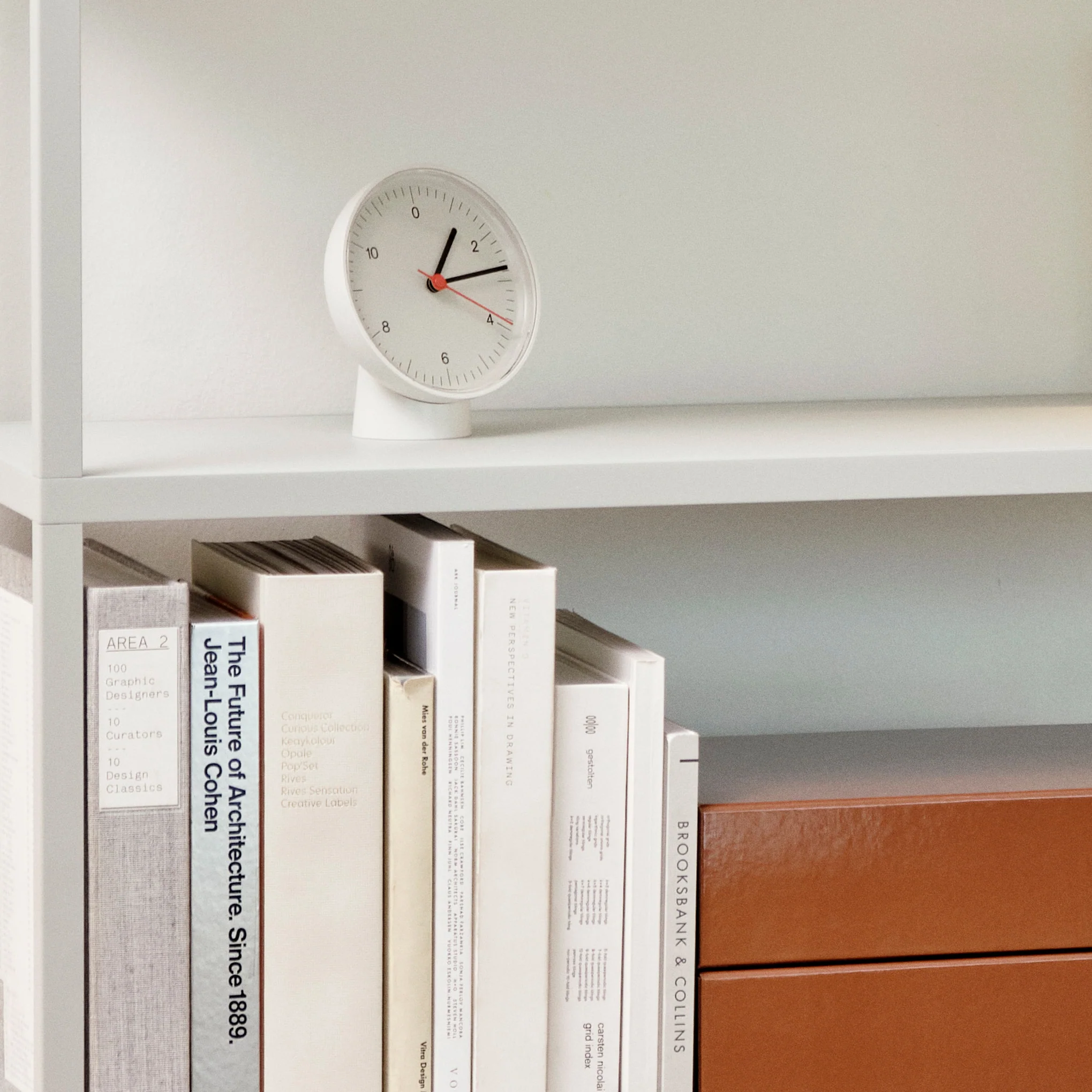 HAY Jasper Morrison Table Clock - White - Image 3