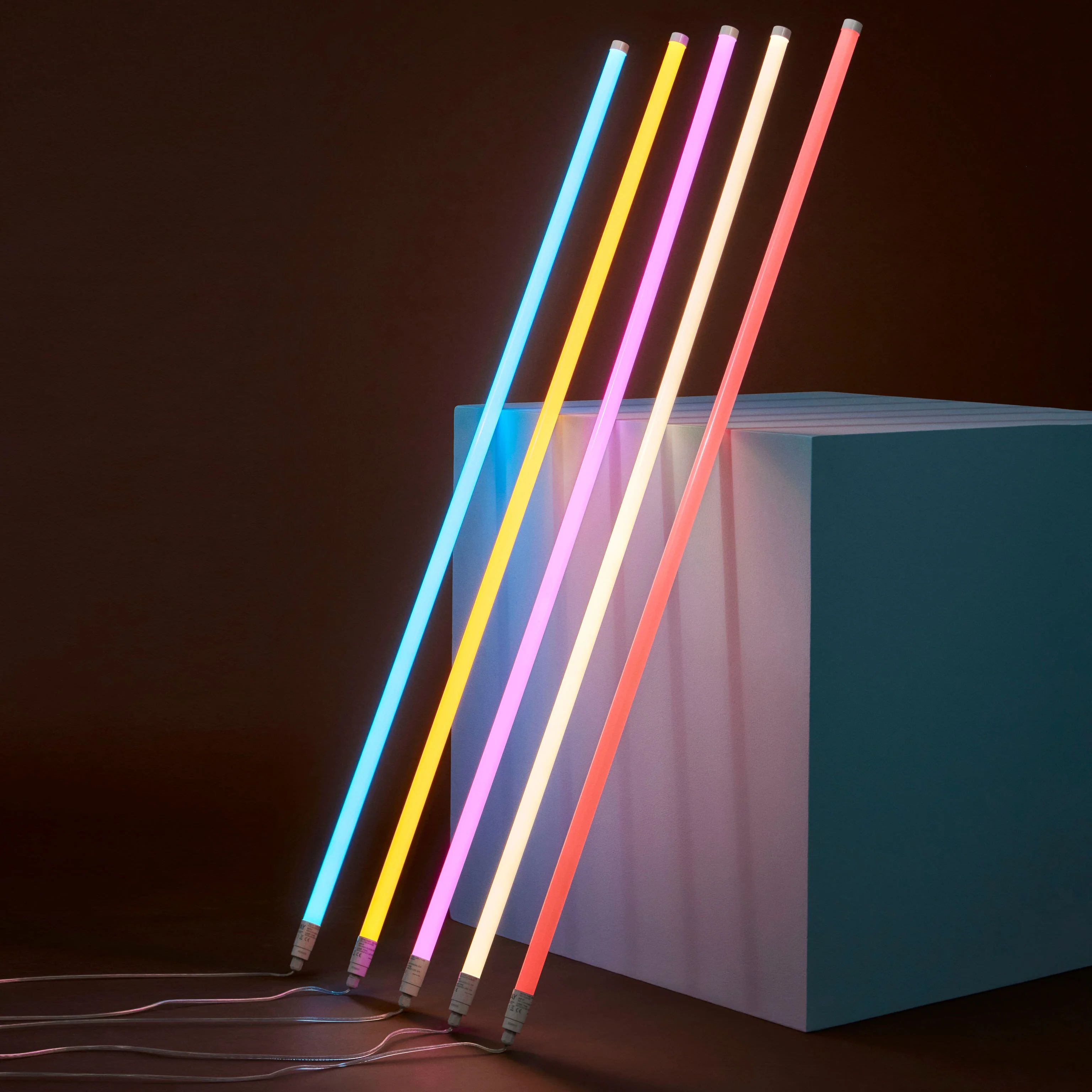 HAY Neon LED Tube Light - Pink - Image 4
