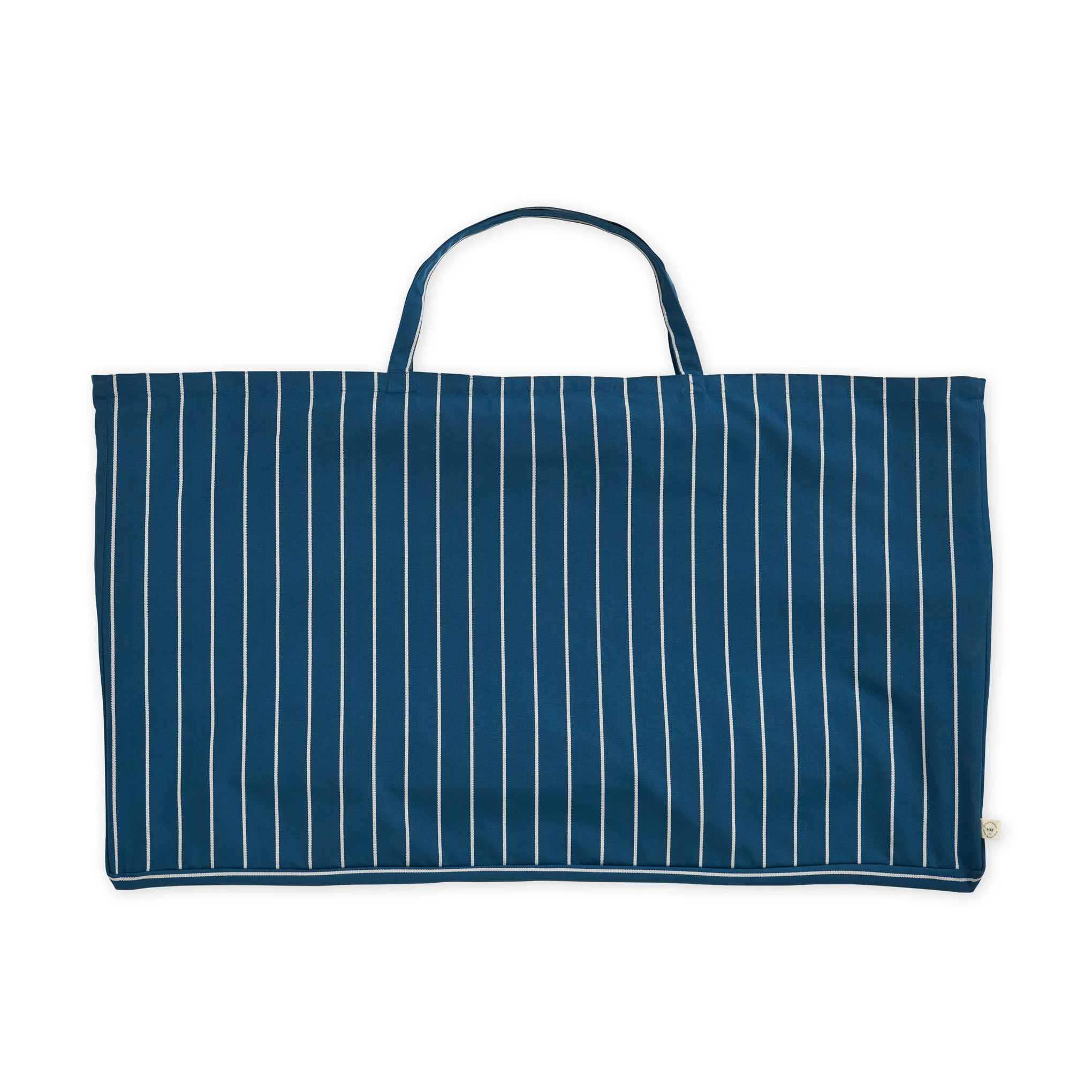 HAY Outdoor Market by Jasper Morrison Shop Folding Sofa - Blue/ Beige - Image 6