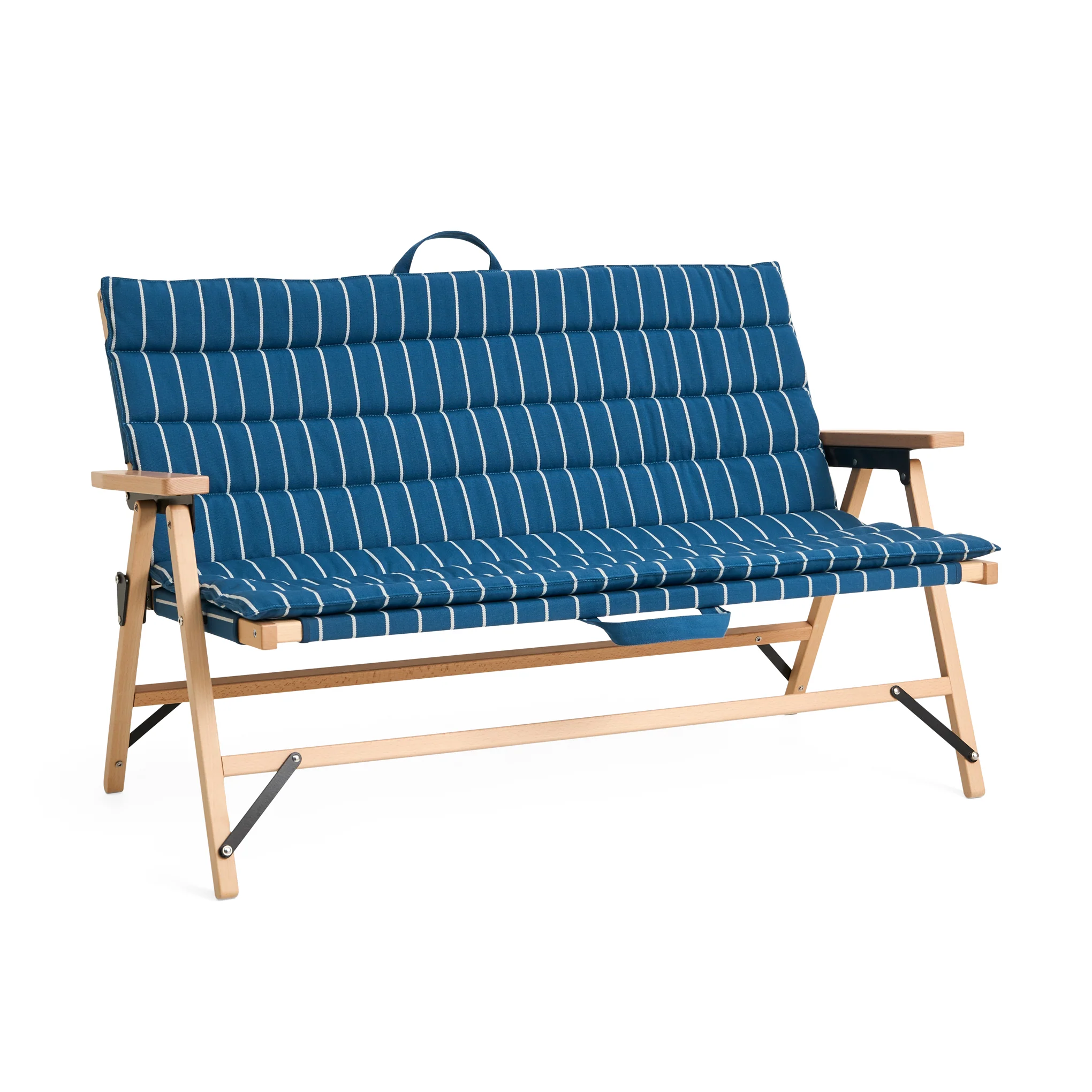 HAY Outdoor Market by Jasper Morrison Shop Sofa Cushion - Blue/ Beige