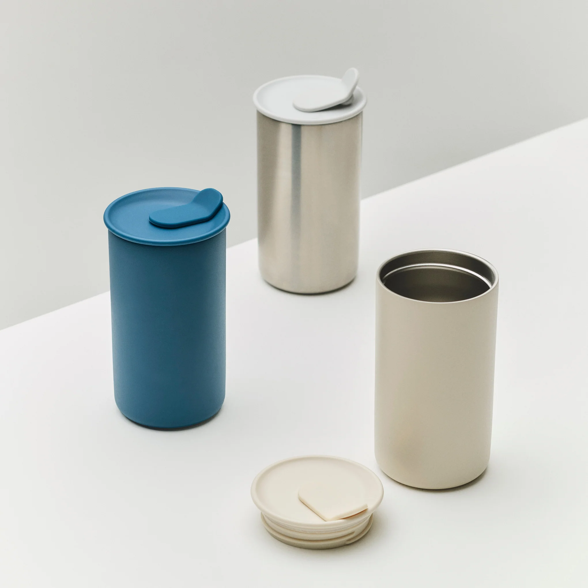 HAY Outdoor Market by Jasper Morrison Shop Thermo Mug - Beige - Image 5