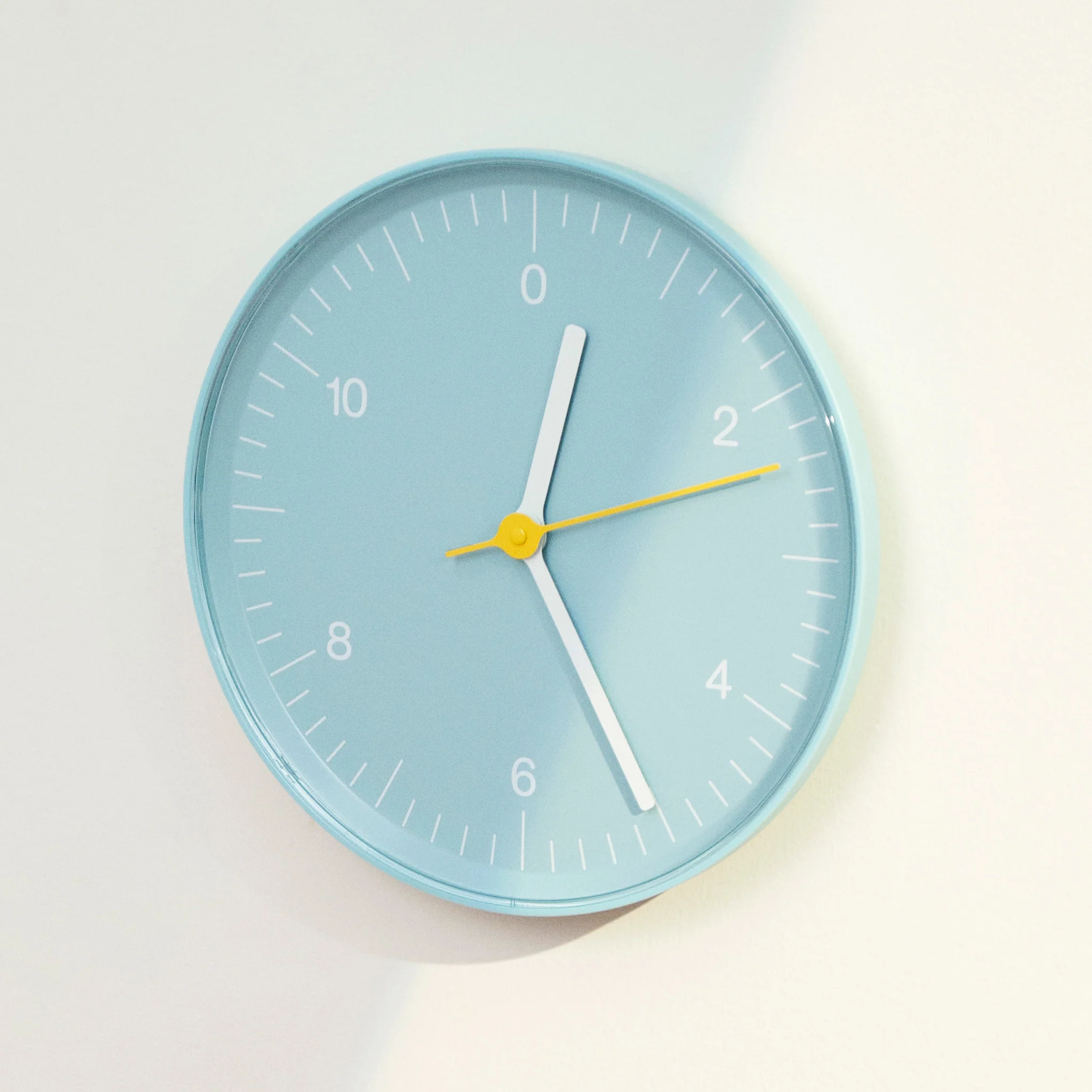 HAY Recycled Plastic Wall Clock - Dark Green - Image 2