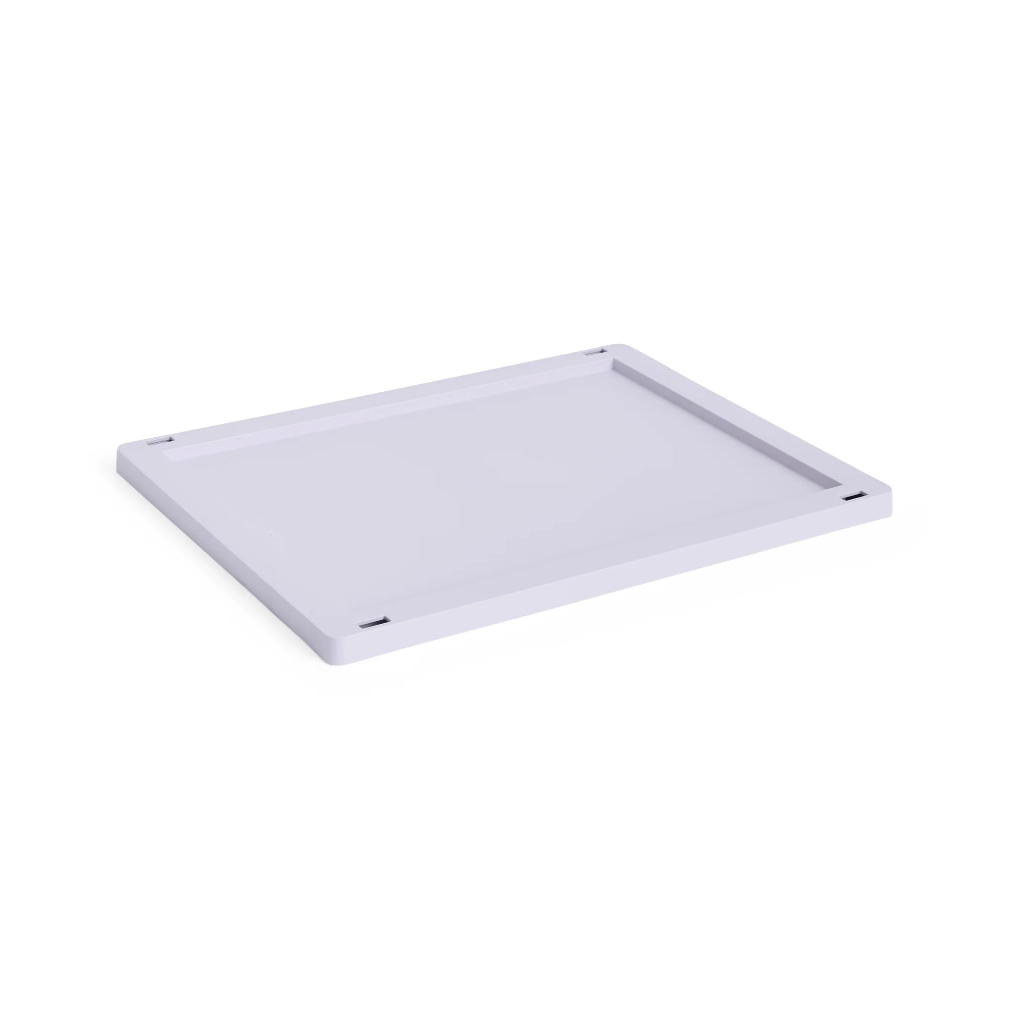HAY Recycled Storage Bin Collapsible Plastic Lid - Lavender