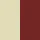 HAY Tin Container - Off White/ Burgundy/ Green - Image 3