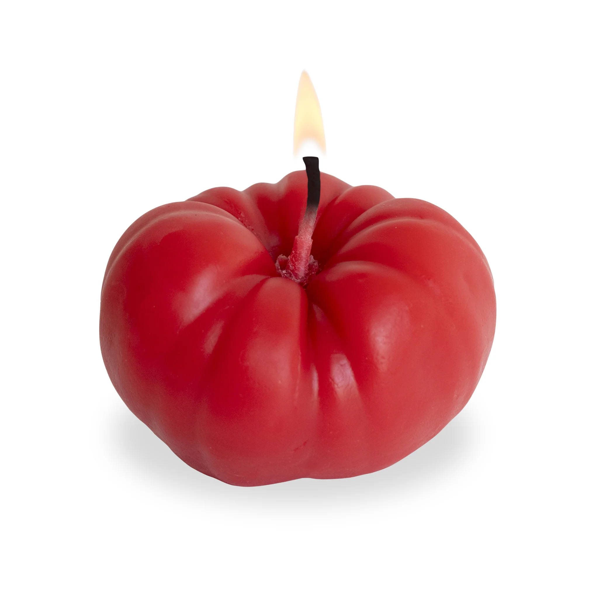 Heirloom Tomato Beeswax Candle - Red