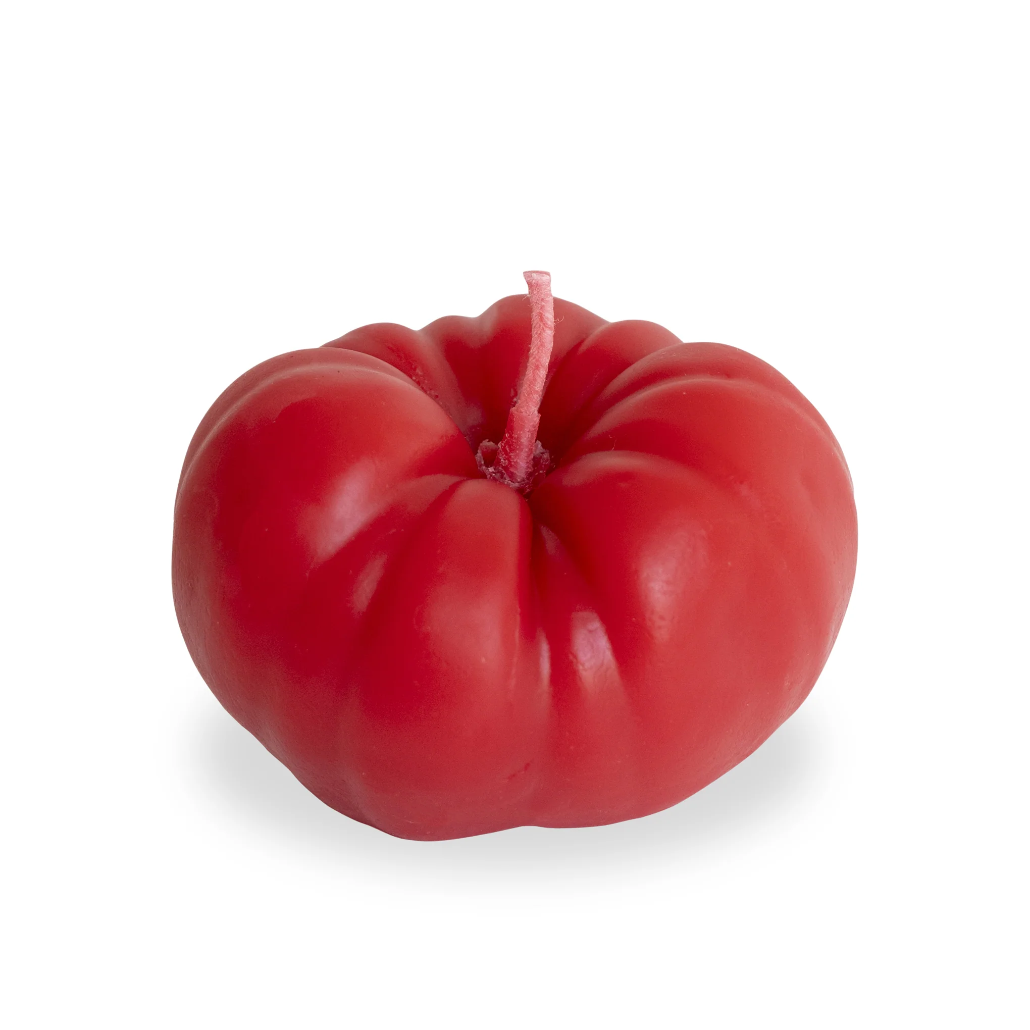 Heirloom Tomato Beeswax Candle - Red - Image 3