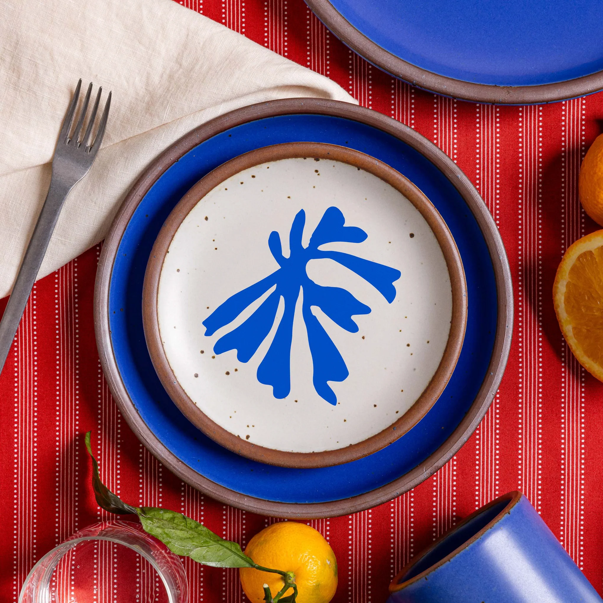 Henri Matisse La Perruche et la sirène Stoneware Dessert Plates - Set of 4 - Image 7