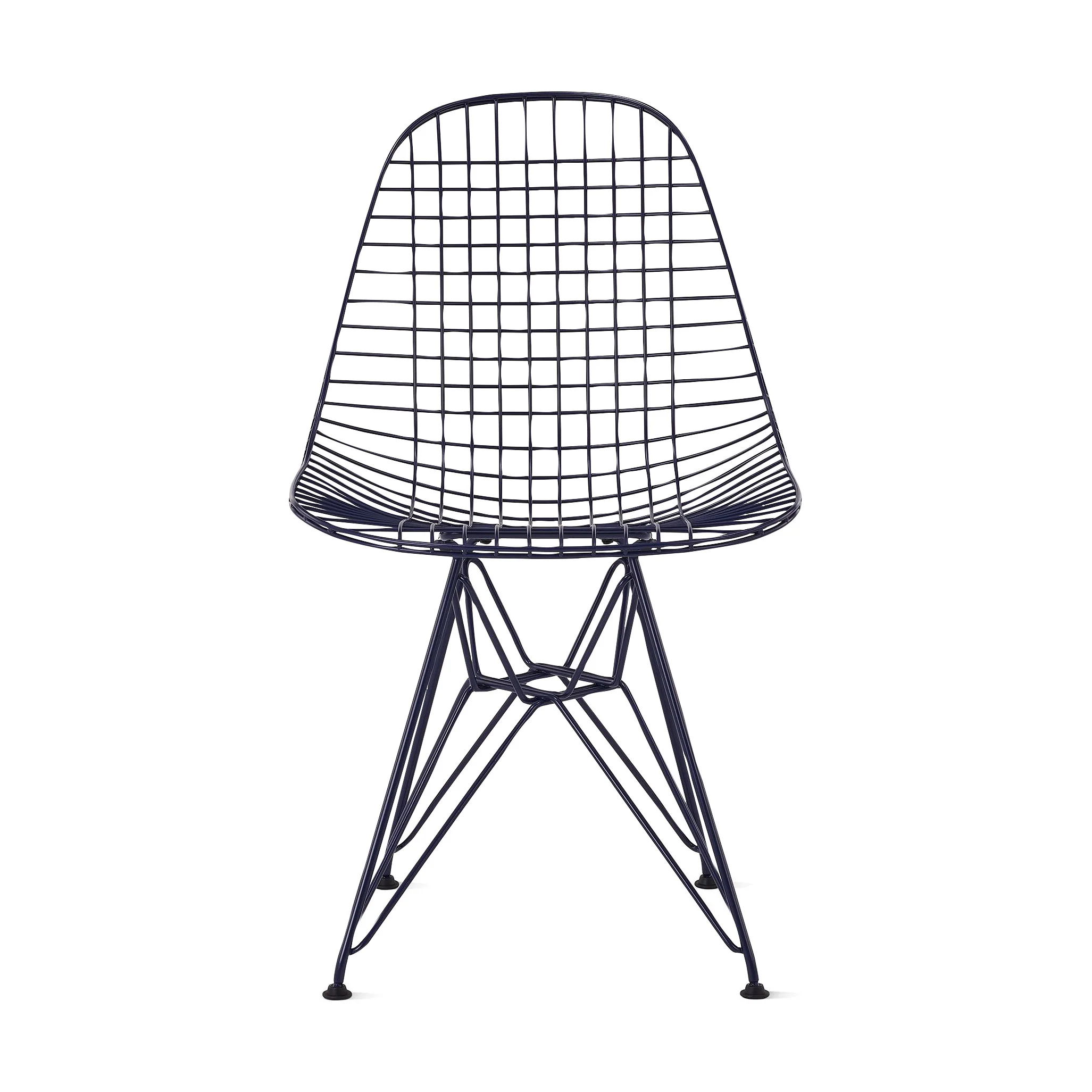 Herman Miller x HAY Eames Wire Chair - Black Blue - Image 3
