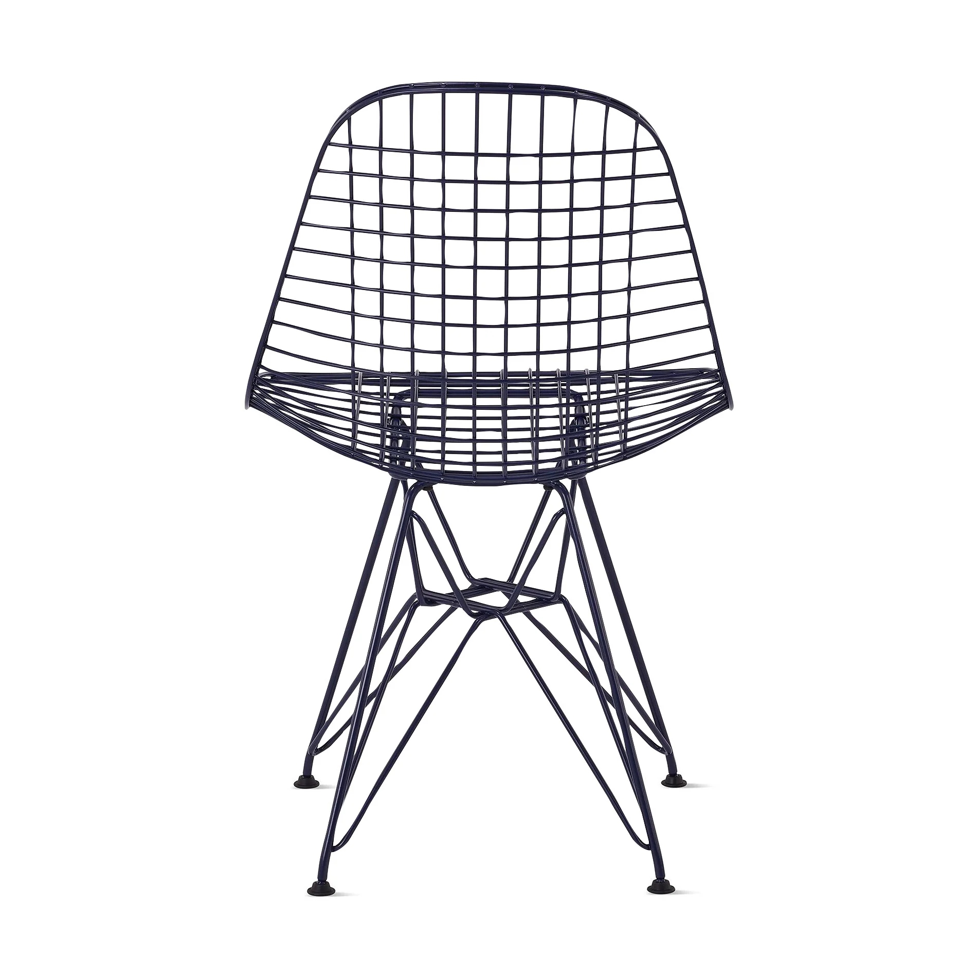 Herman Miller x HAY Eames Wire Chair - Black Blue - Image 9