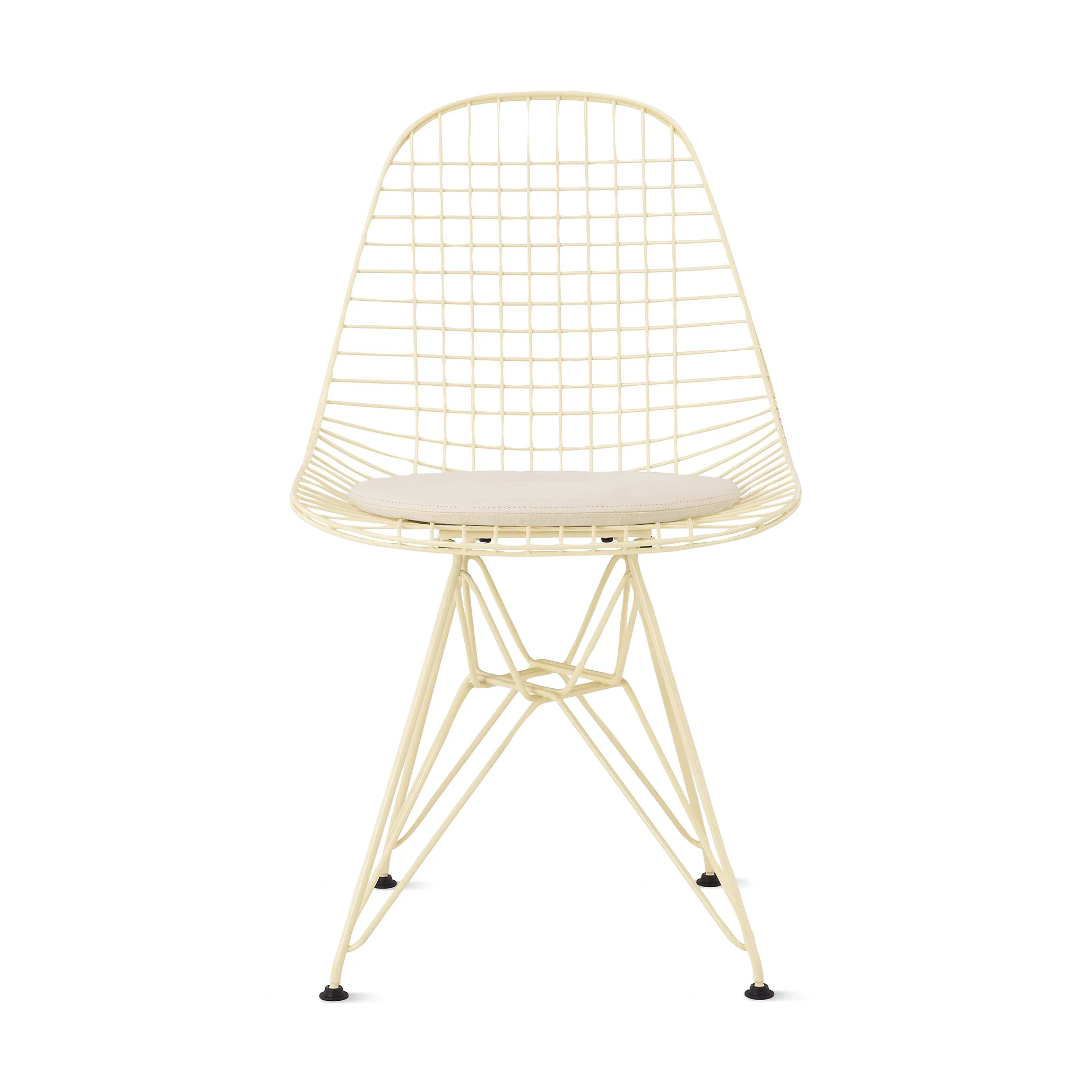 Herman Miller x HAY Eames Wire Chair - Powder Yellow - Image 2