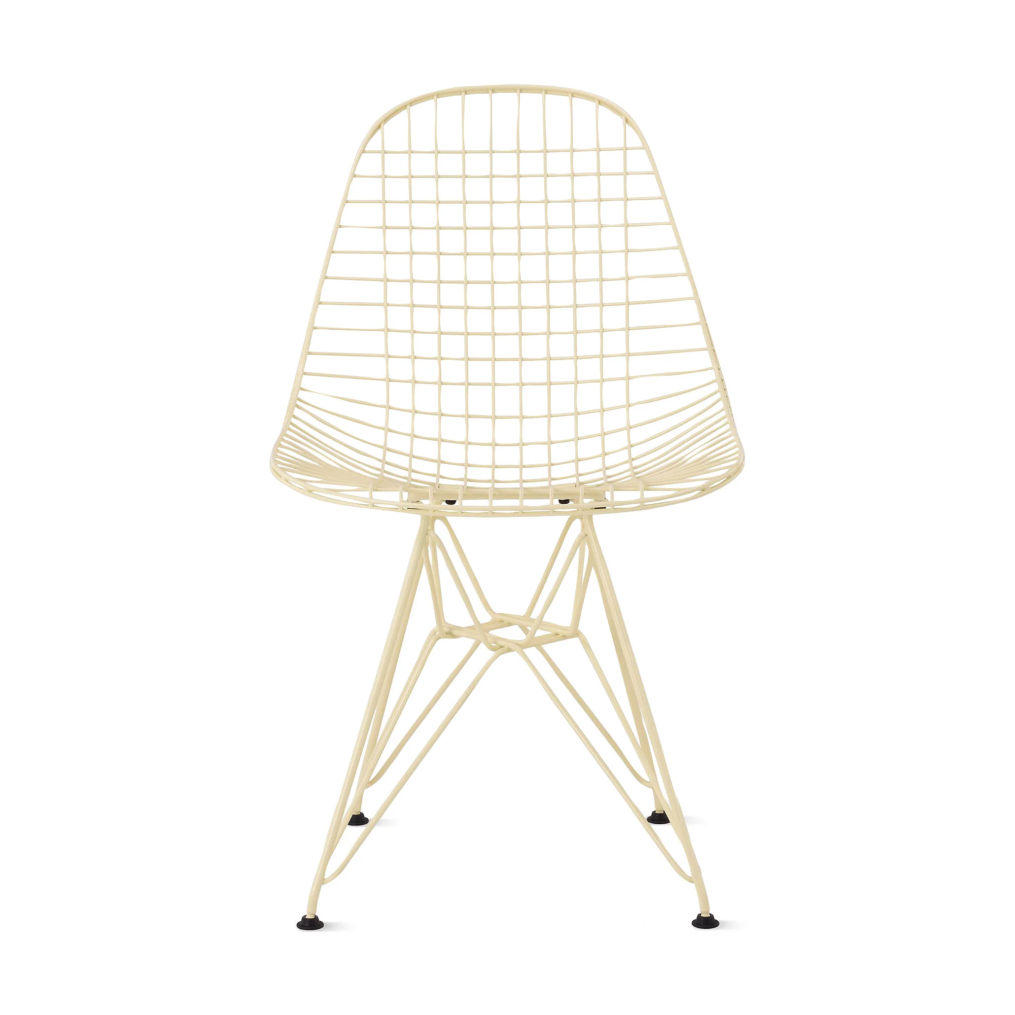 Herman Miller x HAY Eames Wire Chair - Powder Yellow - Image 4