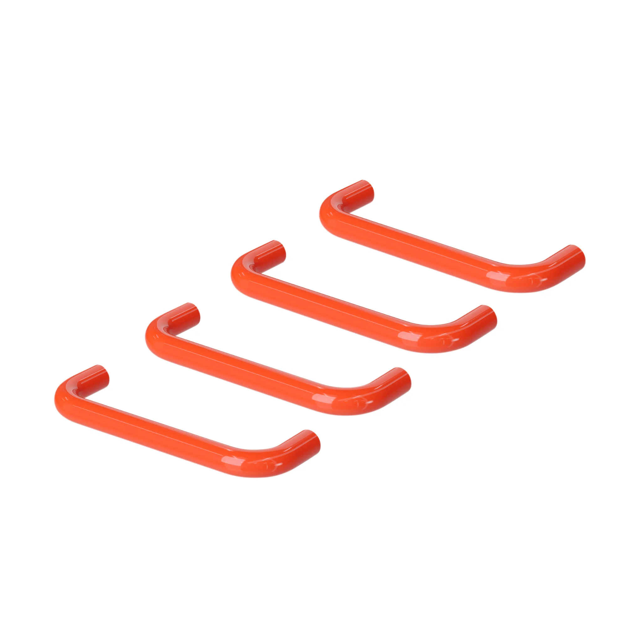 Hewi Cabinet Handles - Set of 4 - Coral
