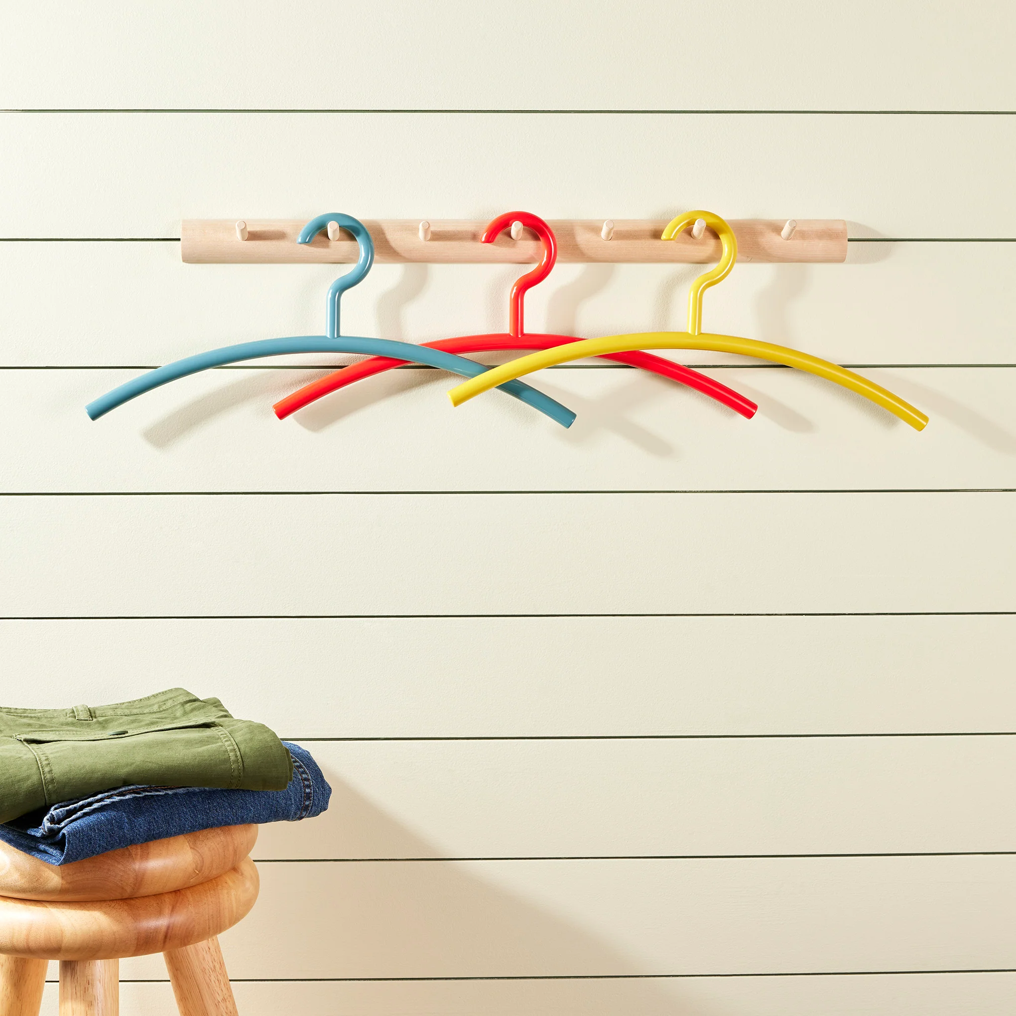 Hewi Coat Hangers - Set of 3 - Multi - Image 2