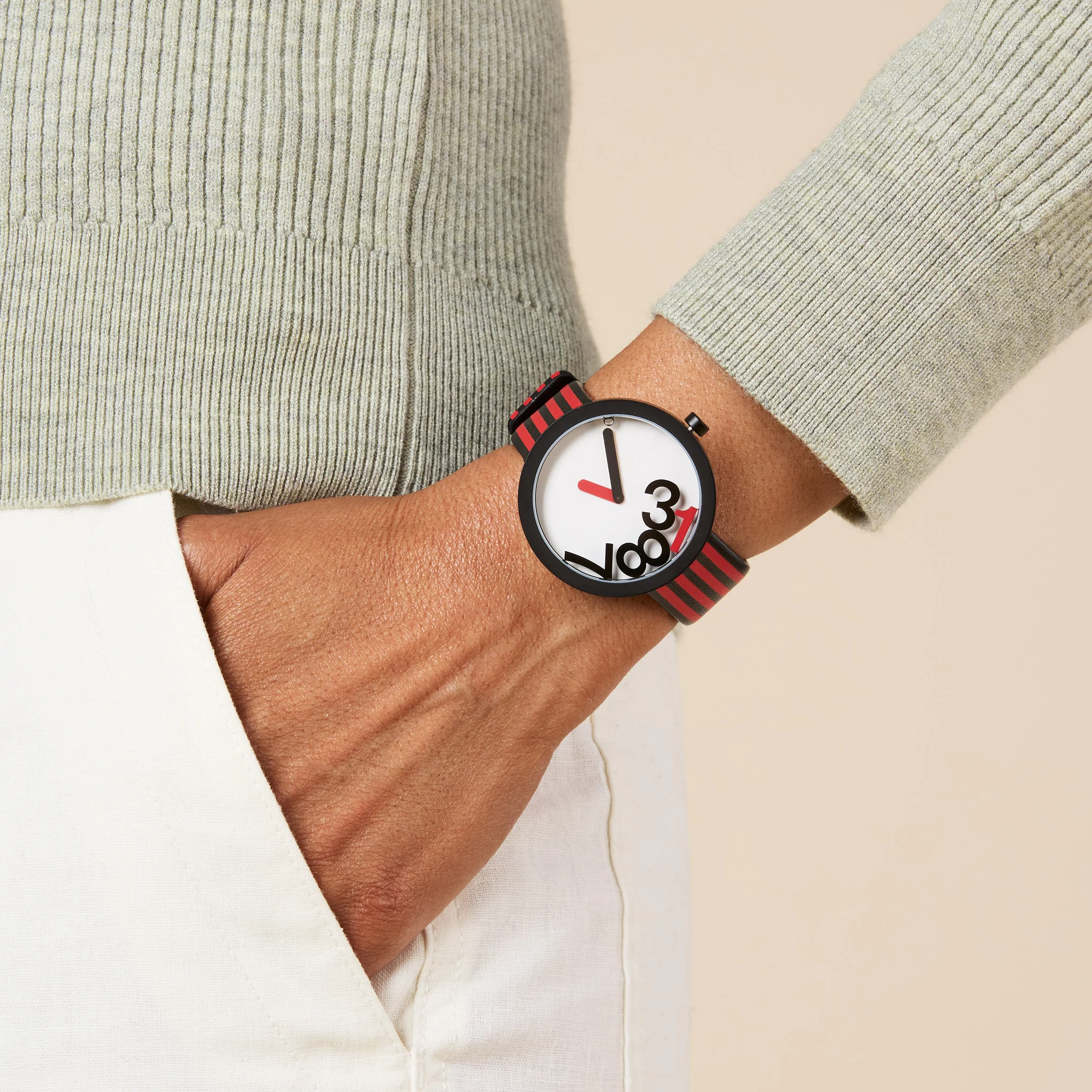 Hey Studio Time For Fun Watch - Red - Image 2