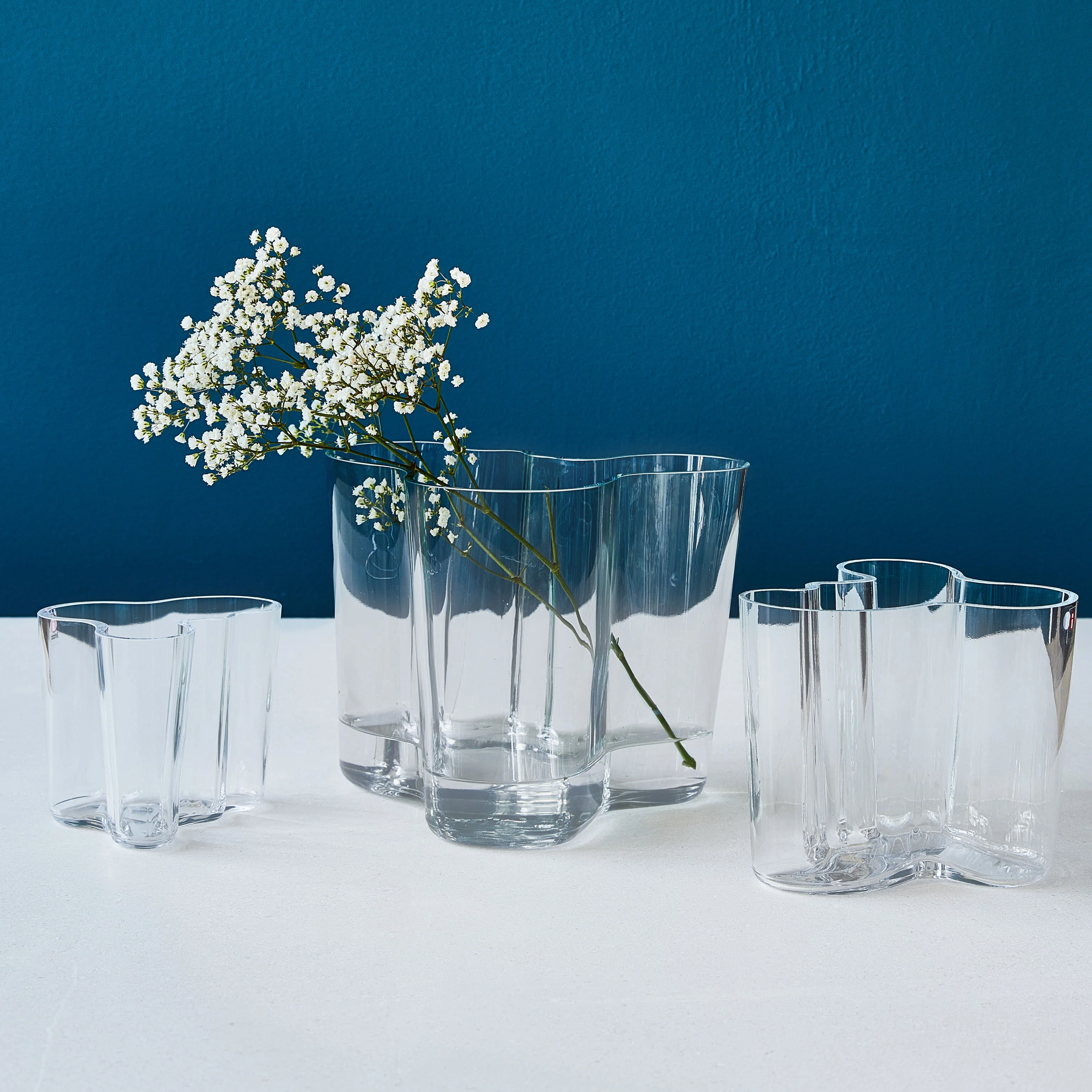 Iittala Alvar Aalto Glass Vase - 3.7"h - Image 2