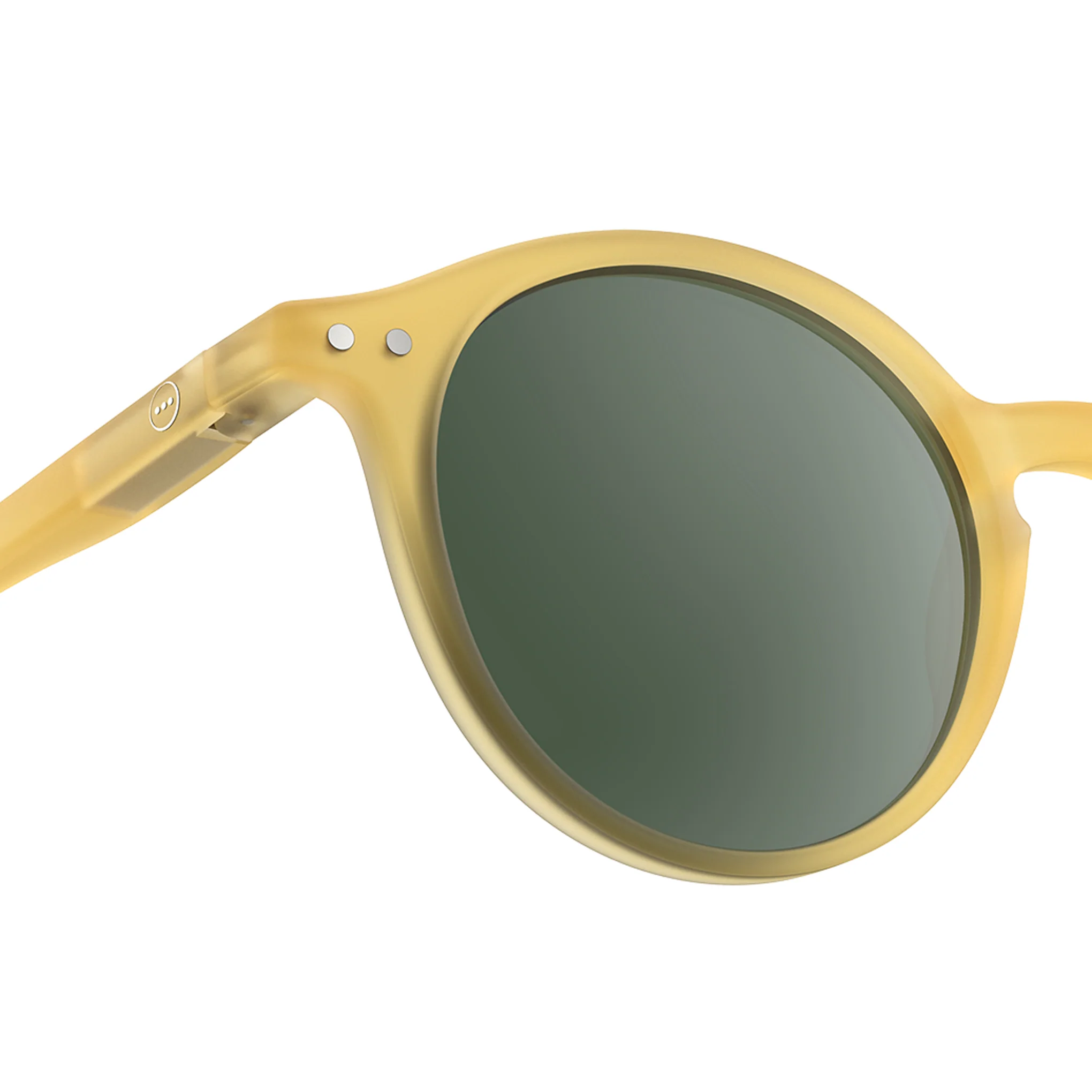 IZIPIZI Round Sunglasses #D - Yellow Honey - Image 3