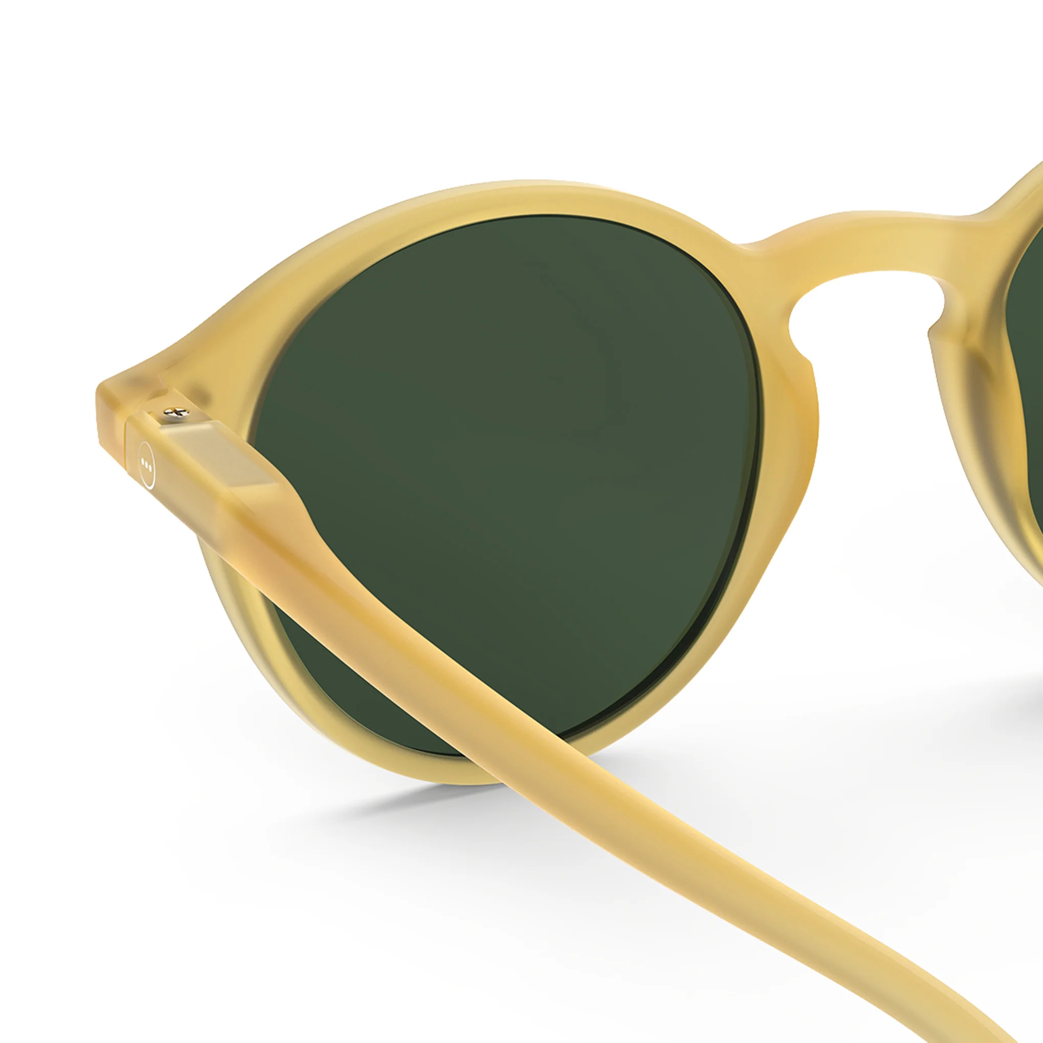 IZIPIZI Round Sunglasses #D - Yellow Honey - Image 4