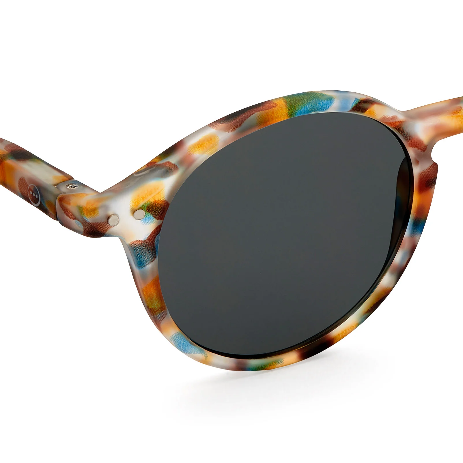 IZIPIZI Round Sunglasses #D - Yellow Honey - Image 7