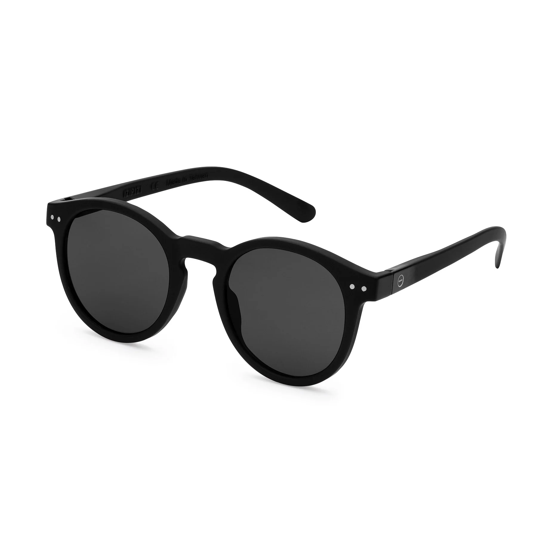 IZIPIZI Round Sunglasses #M - Light Tortoise - Image 10