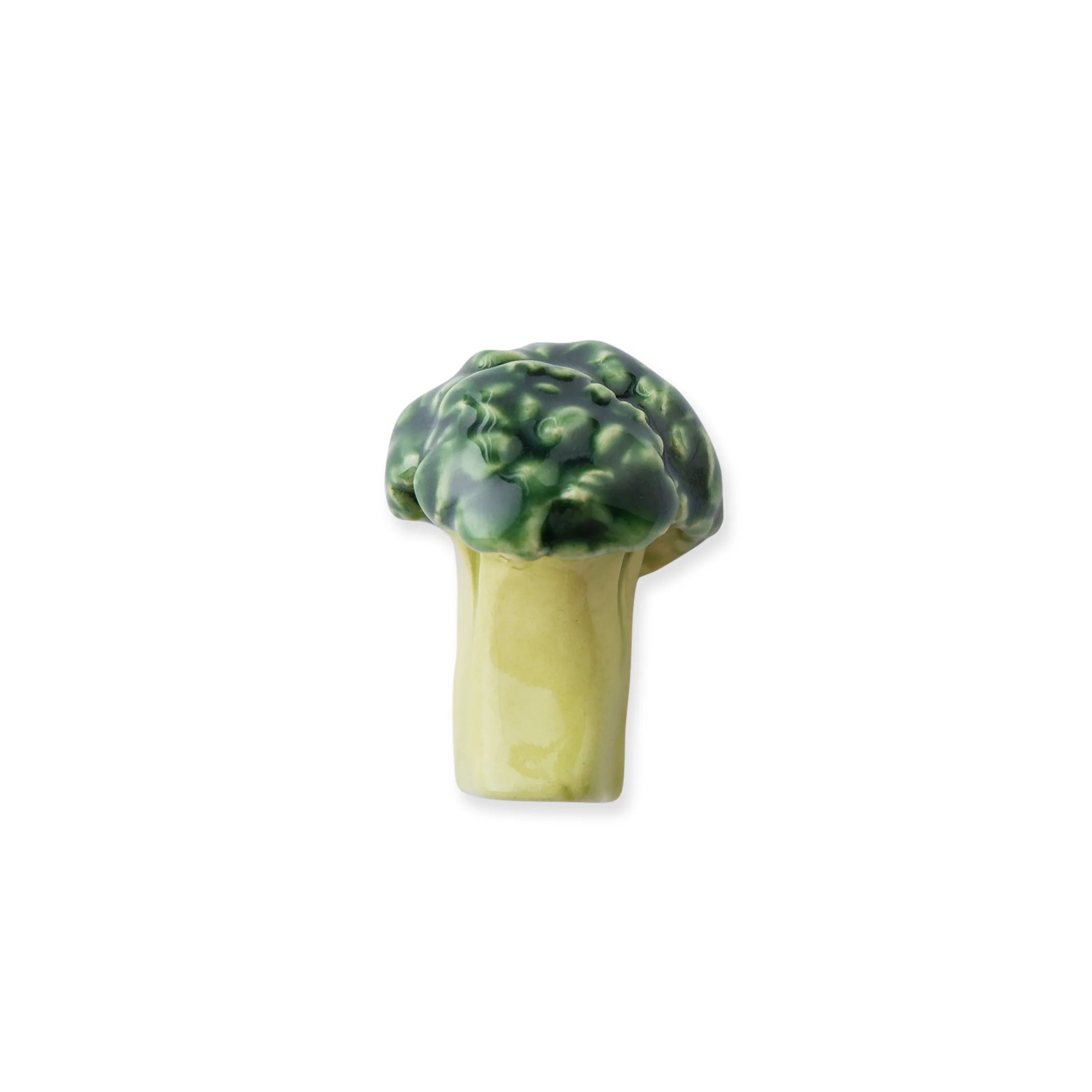Japanese Ceramic Food Chopsticks Rest - Broccoli