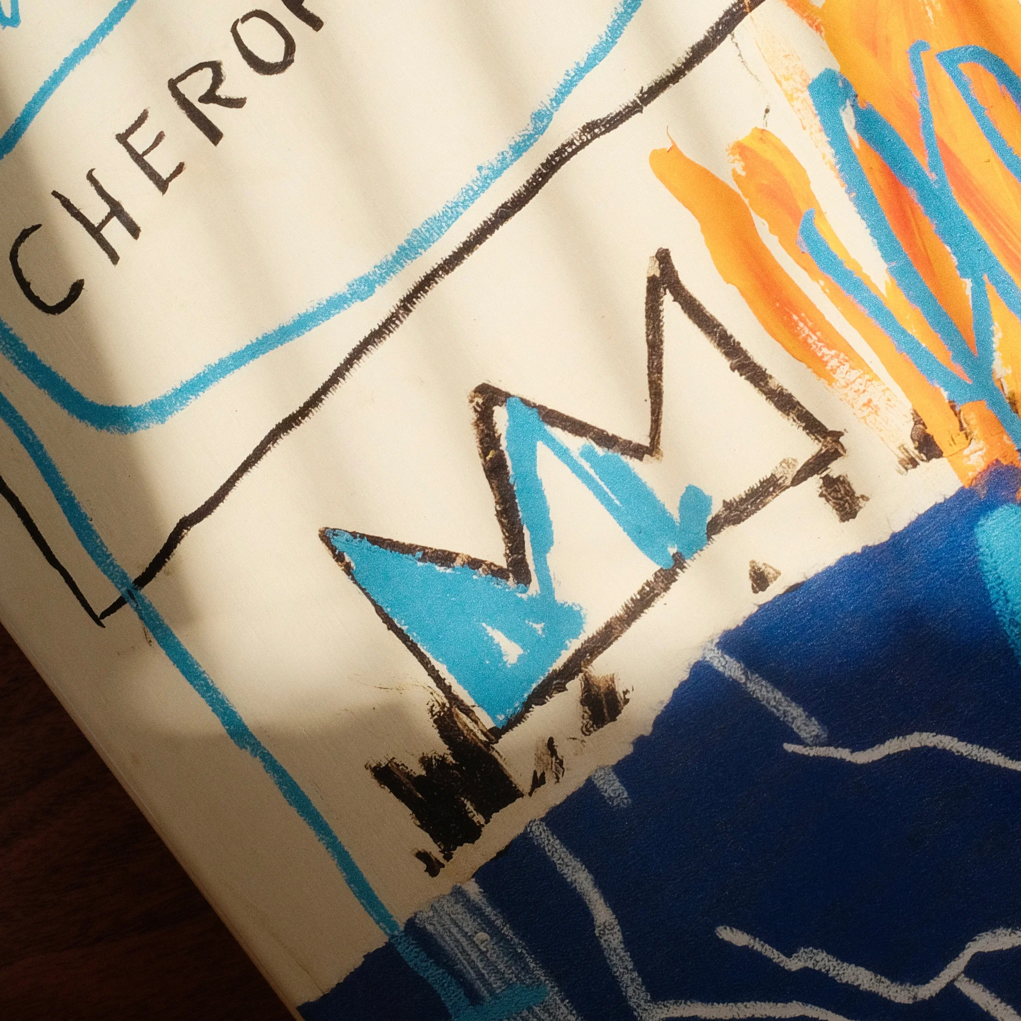 Jean-Michel Basquiat Charles the First Skateboard Triptych from The Skateroom - Image 4
