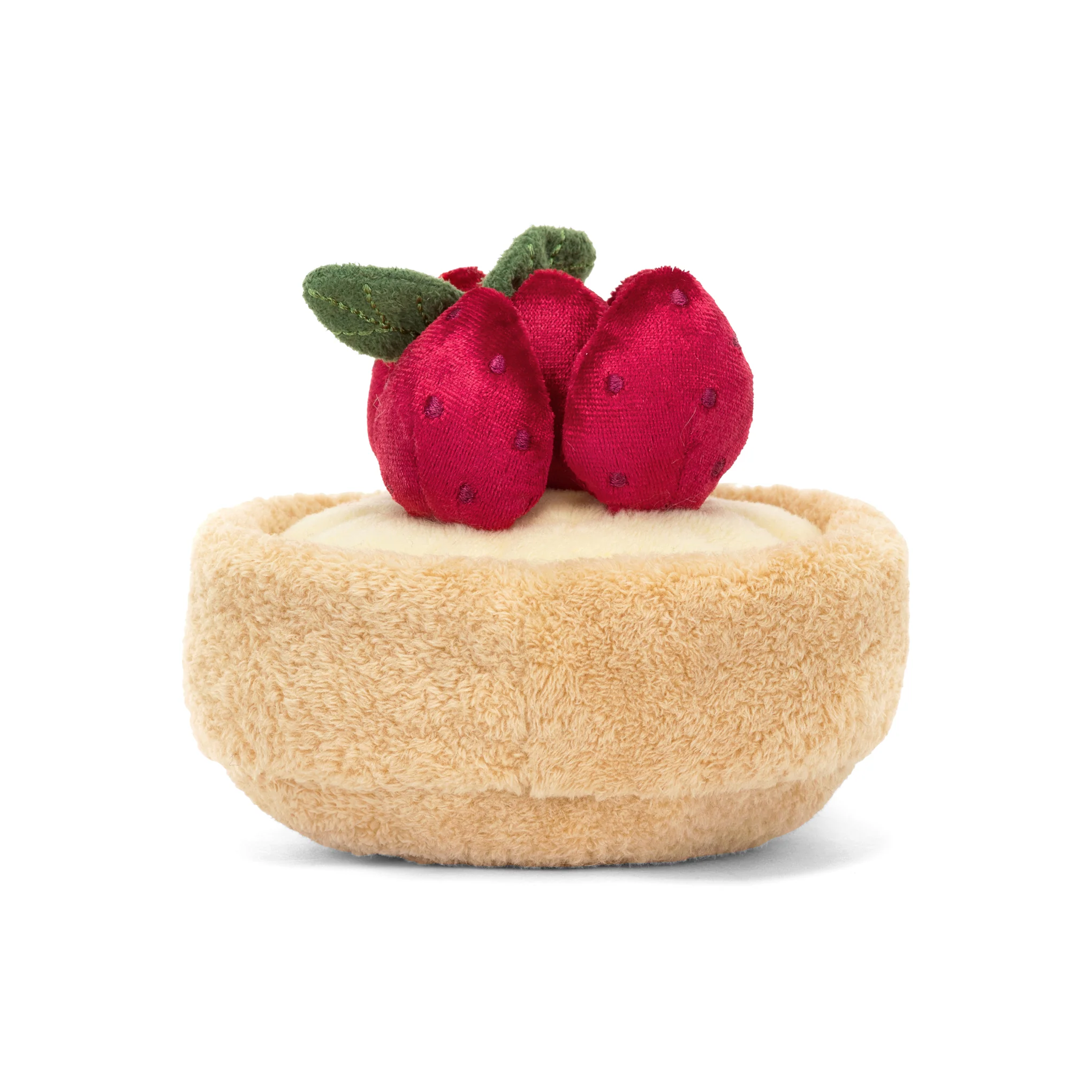 Jellycat Dessert Plush - Fleurette Tarte Aux Fraises - Image 3