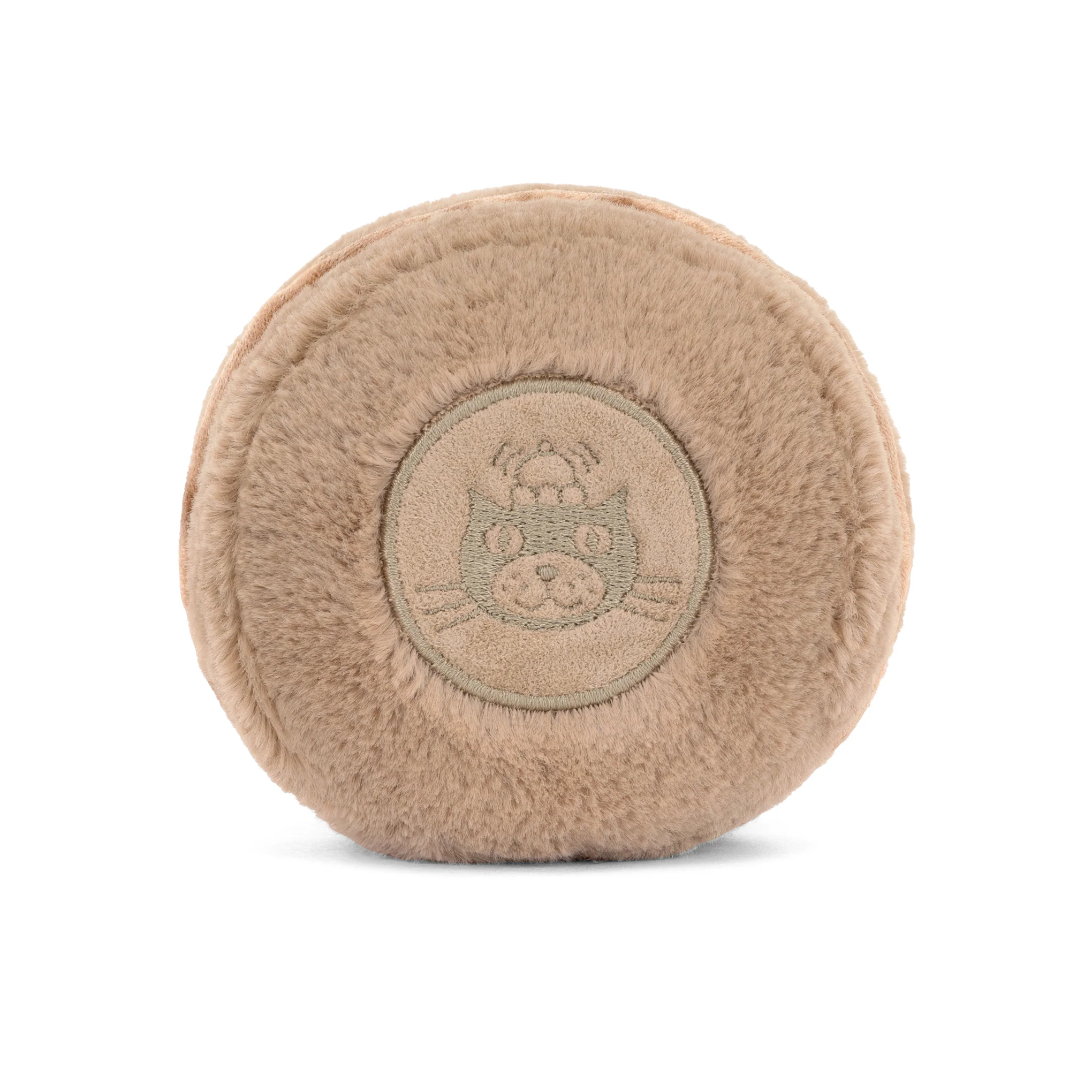 Jellycat Dessert Plush - Mona Macaron Chocolate - Image 3