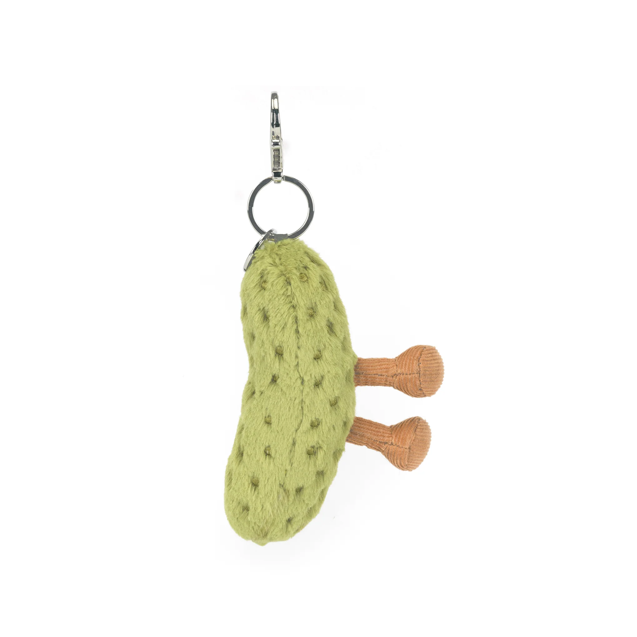 Jellycat Food Bag Charm Plush - Pickle - Image 3