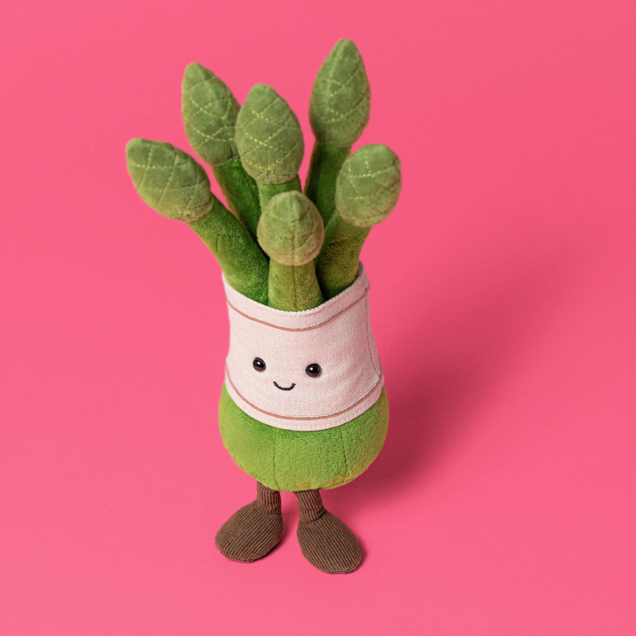 Jellycat Large Veggie Plush Toys - Asparagus - Image 2