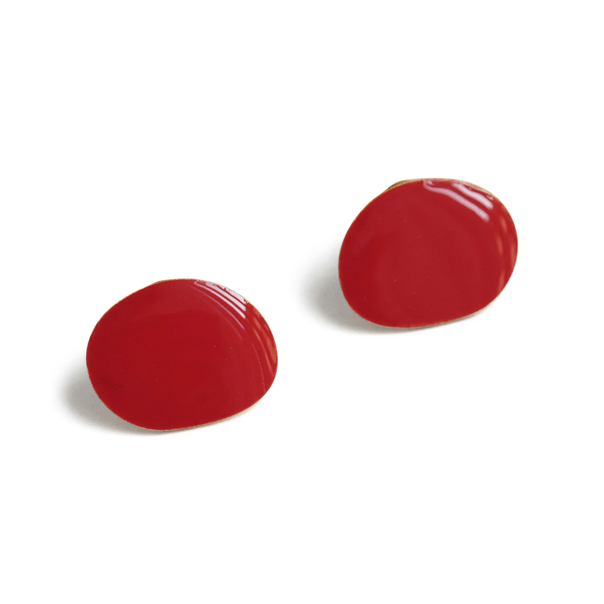 Joan Miró Gold-Plated Dot Post Earrings - Image 3