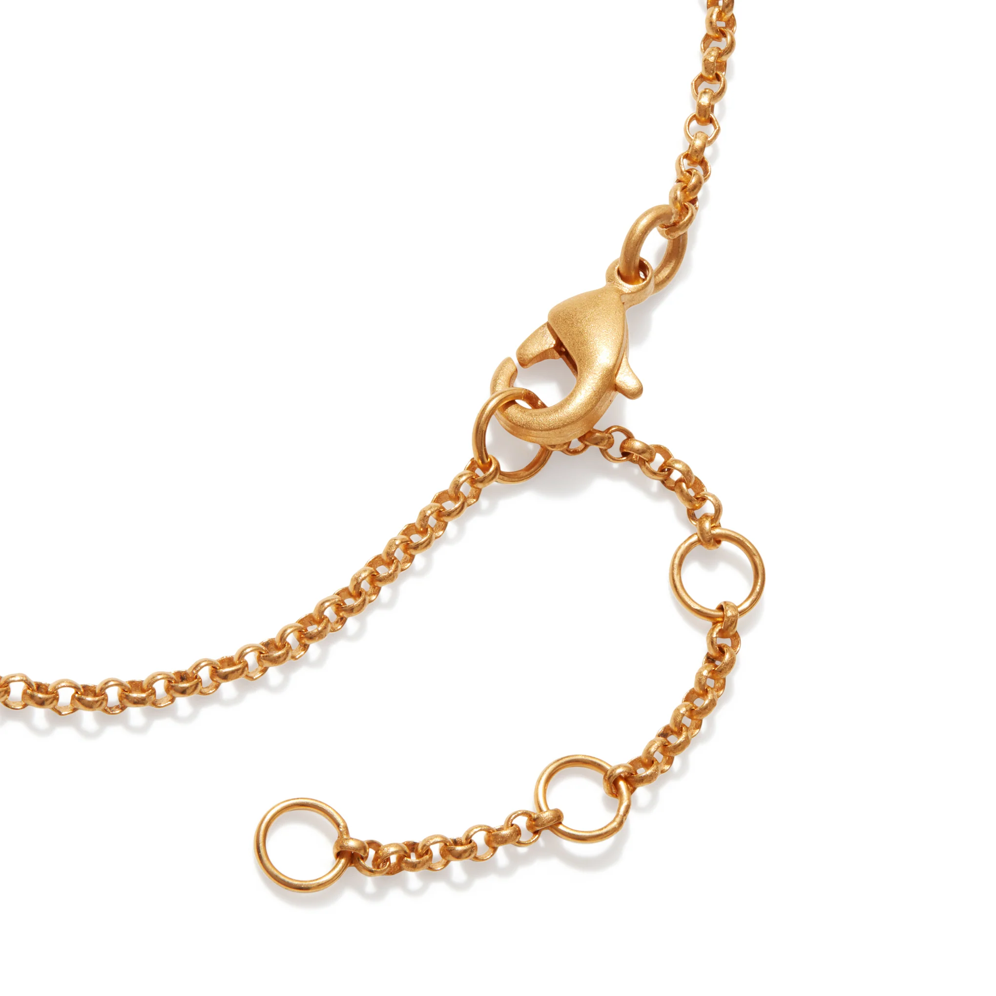 Joan Miró Gold-Plated Teardrop Necklace - Image 3